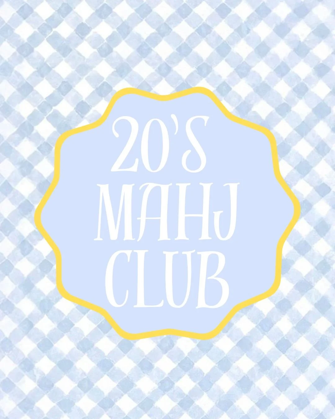 OKC: 20's Mahj Club - Mahj 101 Intro Class
