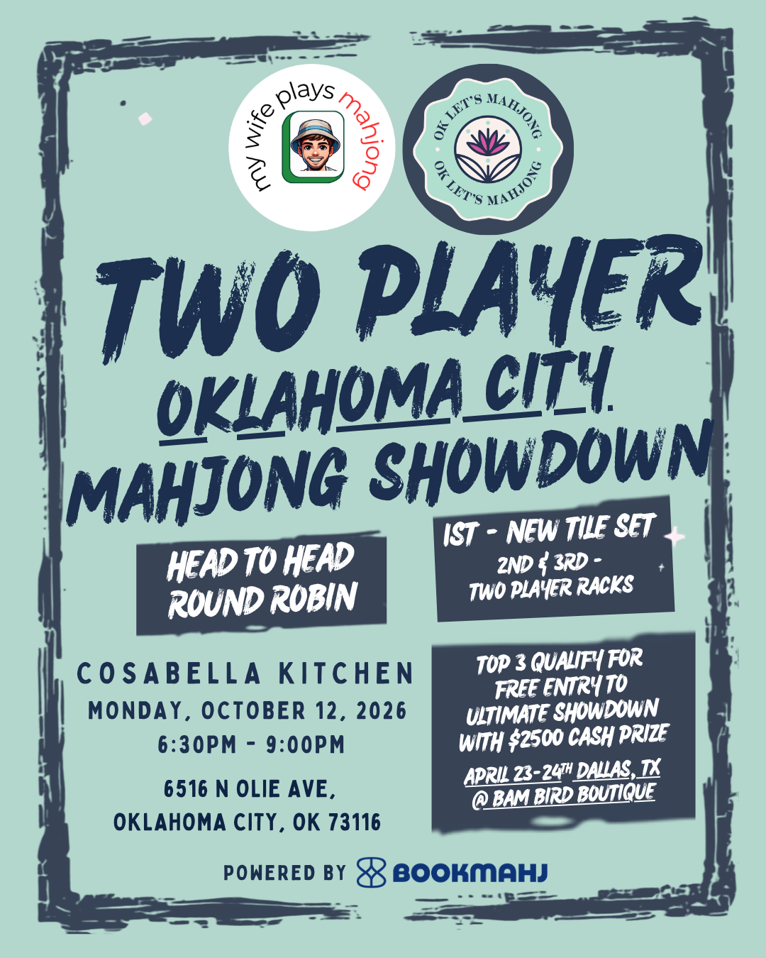 OKC: Two-Player Showdown with My Wife Plays Mahjong