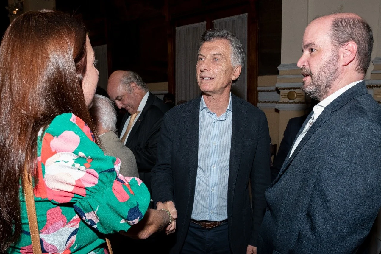 Presidente Macri  en recepción Presidente del Partido Popular