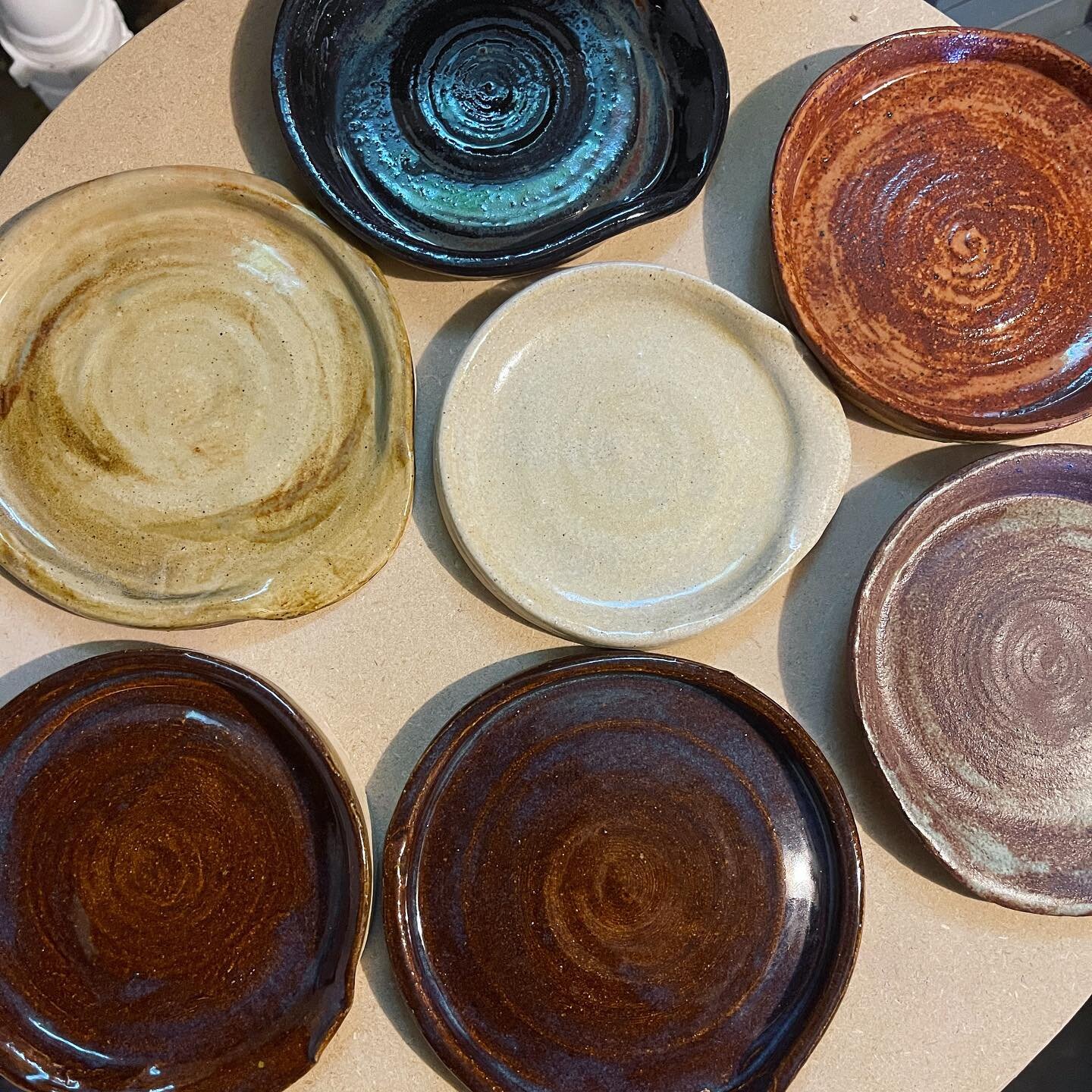 More glaze testing! This is something I could do everyday! It&rsquo;s like swatching paint, I never get tired of it! I&rsquo;m so in love with everything to do with the process of pottery. We are going out of town for a week and I&rsquo;m going to tr