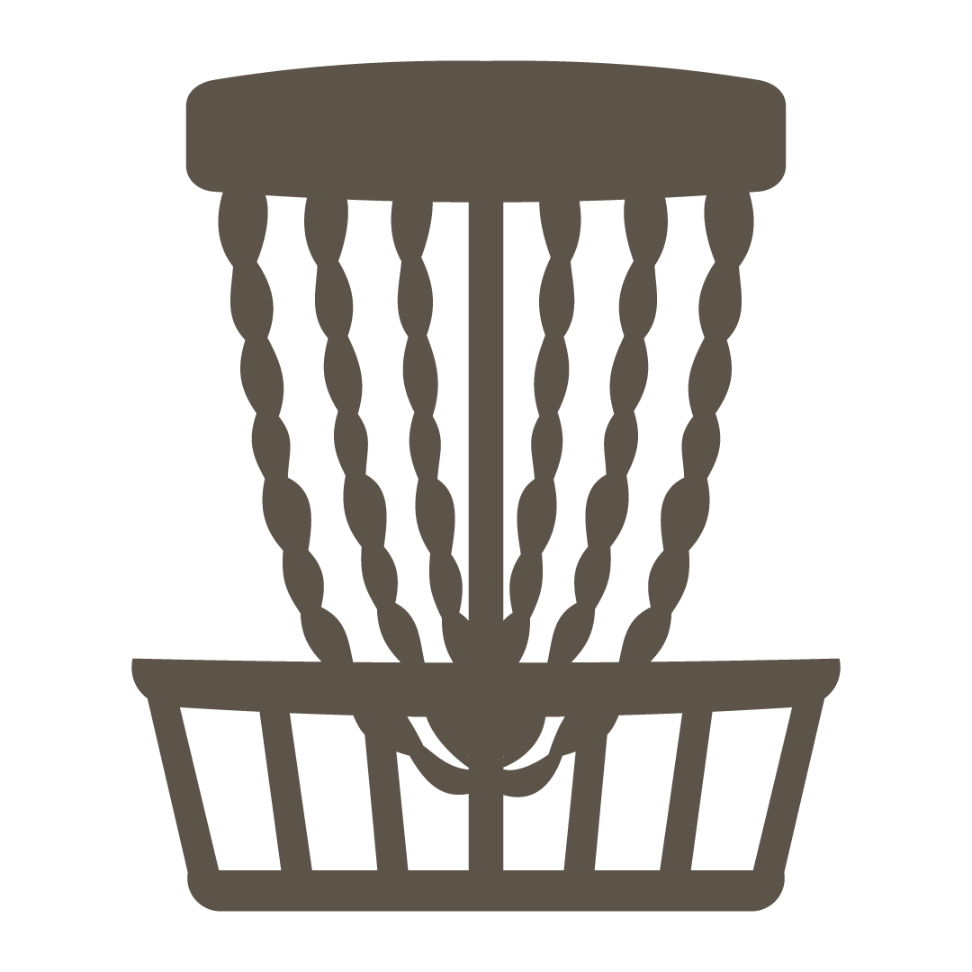 Disc Golf Basket Icon