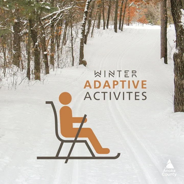 We&rsquo;re committed to providing inclusive and accessible opportunities for all in every season with scheduled adaptive activities.
 
Adaptive Cross-Country Skiing 🎿
Bunker Hills Regional Park
🔹Sunday, Jan.11; 12-2 pm
🔹Thursday, Jan. 29; 3-5 pm
