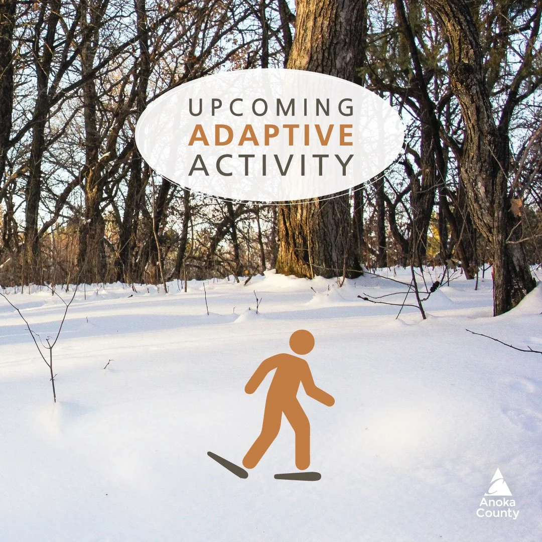 We want everyone to be able to enjoy the benefits of our parks and recreation. Experience winter in a way that can better suit you or your family member&rsquo;s needs with an upcoming adaptive activity. ❄️

Adaptive Snowshoeing 
Sunday, Feb. 22; 1-3 