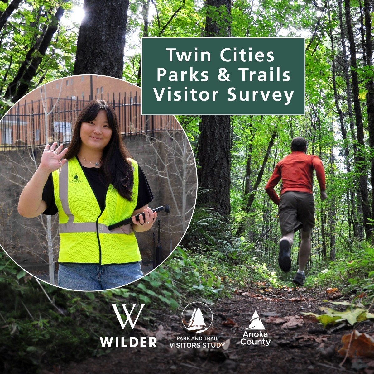 You might notice staff in bright vests chatting with visitors in the park and on trails this summer. They&rsquo;re part of the 2026 Regional Parks and Trails Visitor Study. 

Led by the Metropolitan Council in partnership with Wilder Research, this s