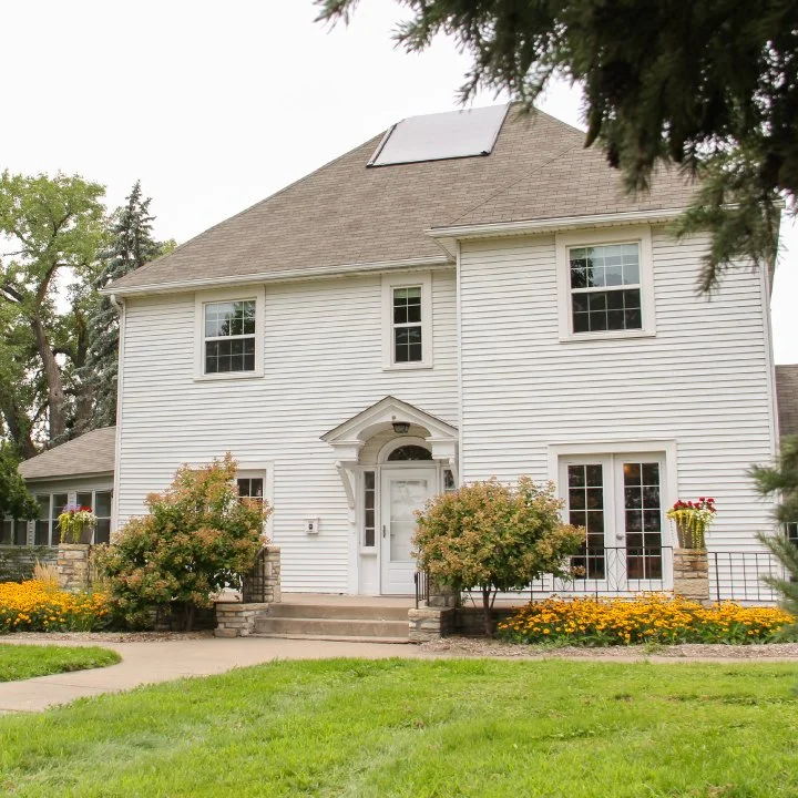 Front of Riedel Farmhouse