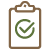 Survey clipboard icon