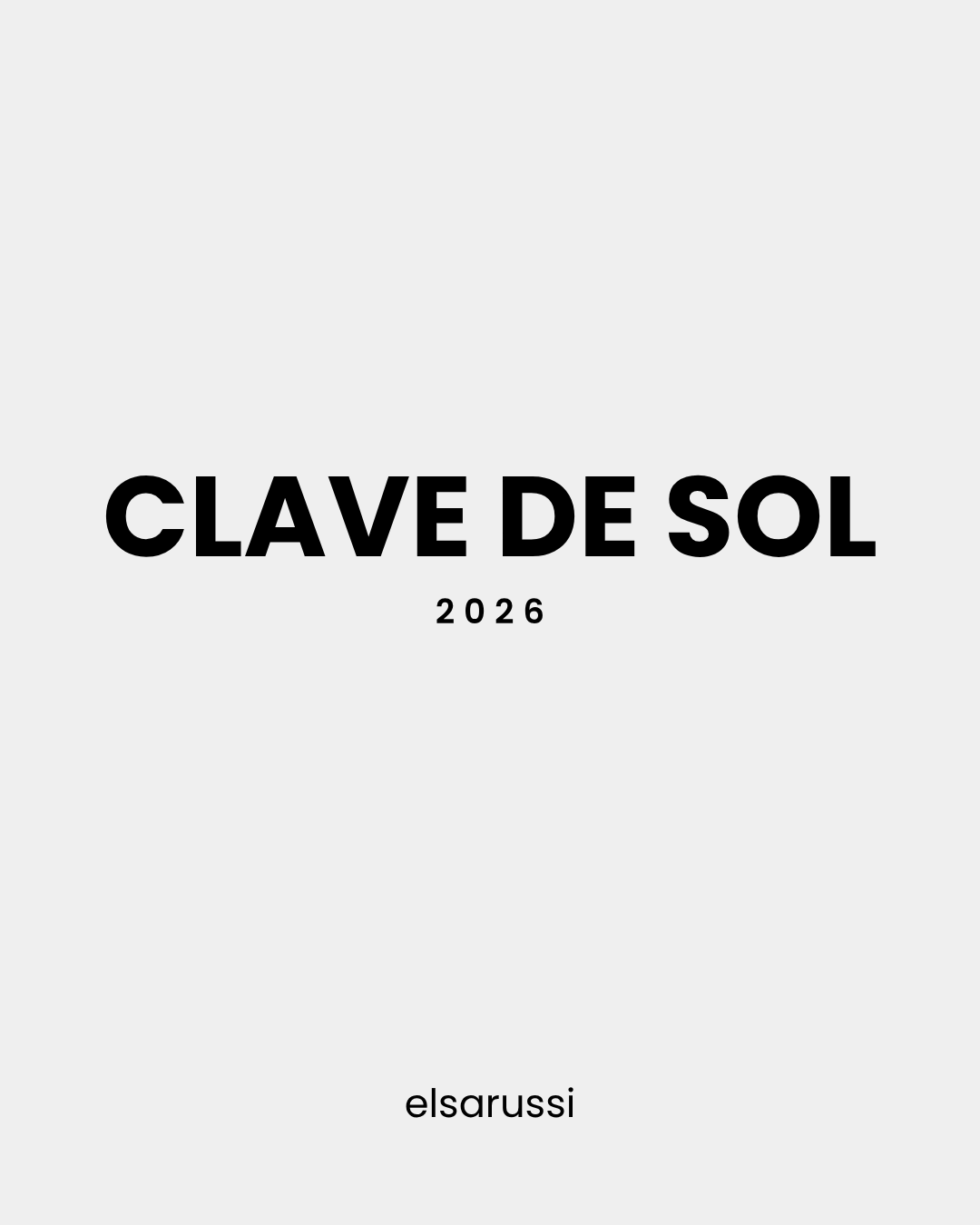 Clave de sol