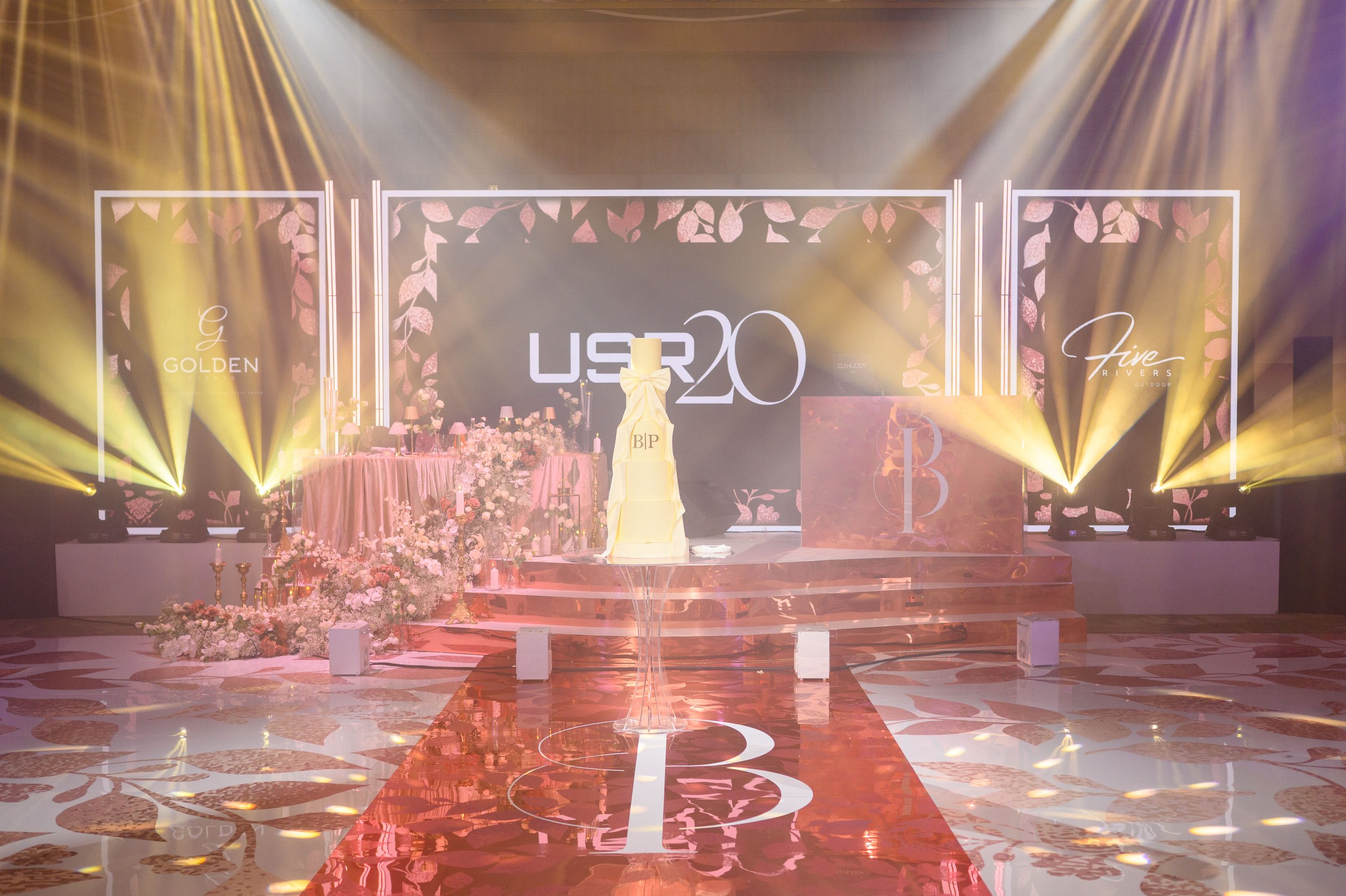 belfry masters suite lighting production dance floor stage