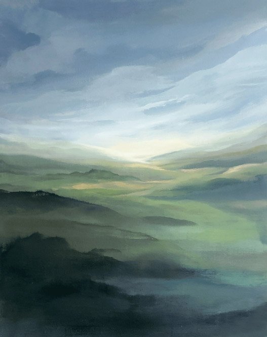Renewal, 20" x 16", Acrylic