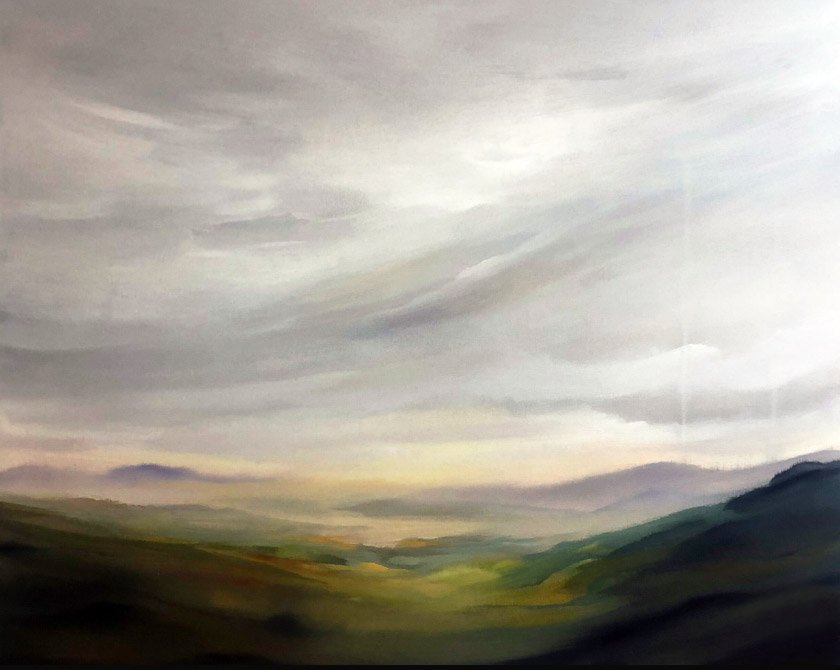 Wistful, 24" x 30", Acrylic