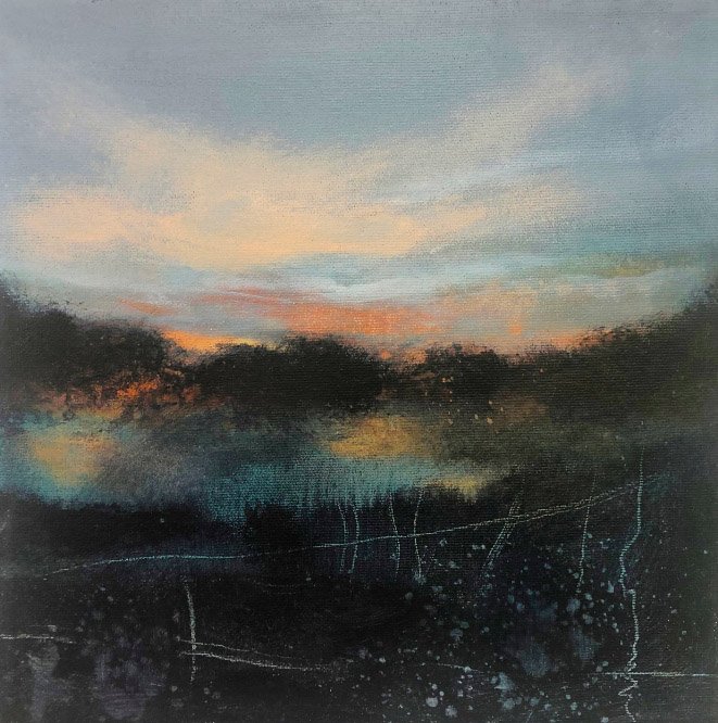 After the Rain, 10" x 10", Acrylic