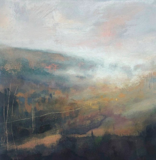 Beacon, 12" x 12", Acrylic