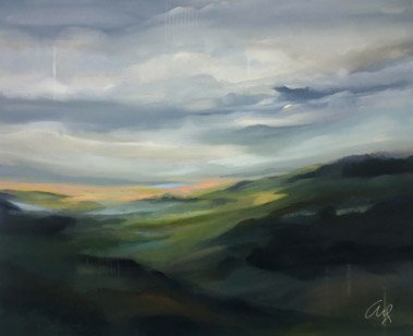 Seclusion, 24" x 30", Acrylic