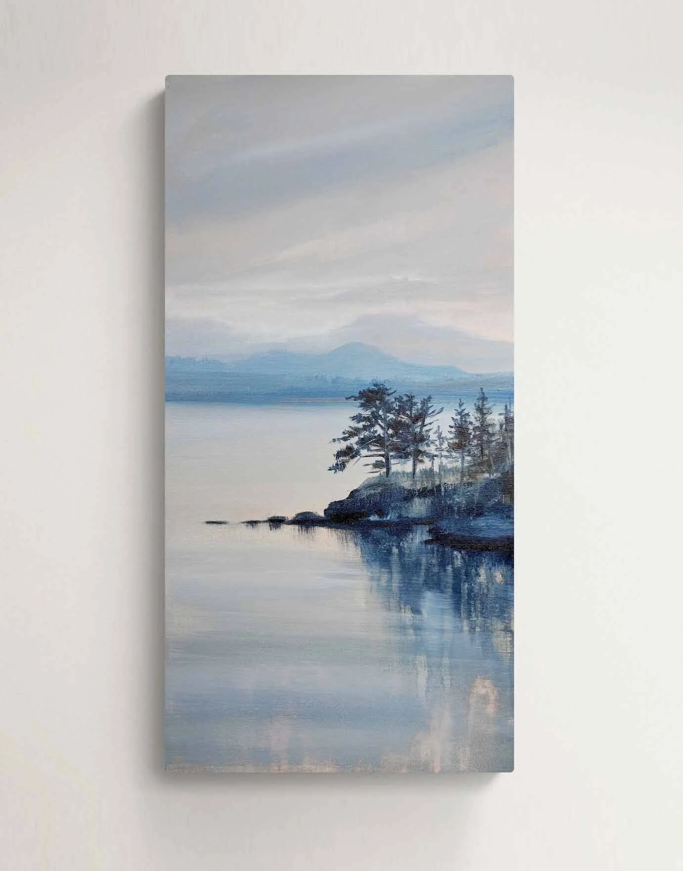 Seacliff, 20" x 10", Acrylic
