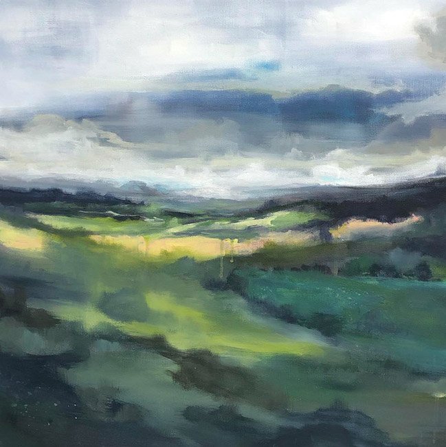 Inspired, 24" x 30", Acrylic