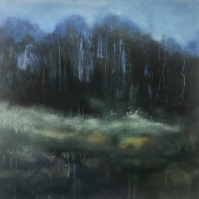 Tranquillité, 20" x 20", Acrylic