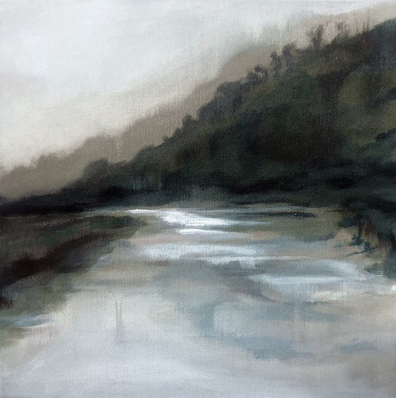 Passage, 12" x 12", Acrylic