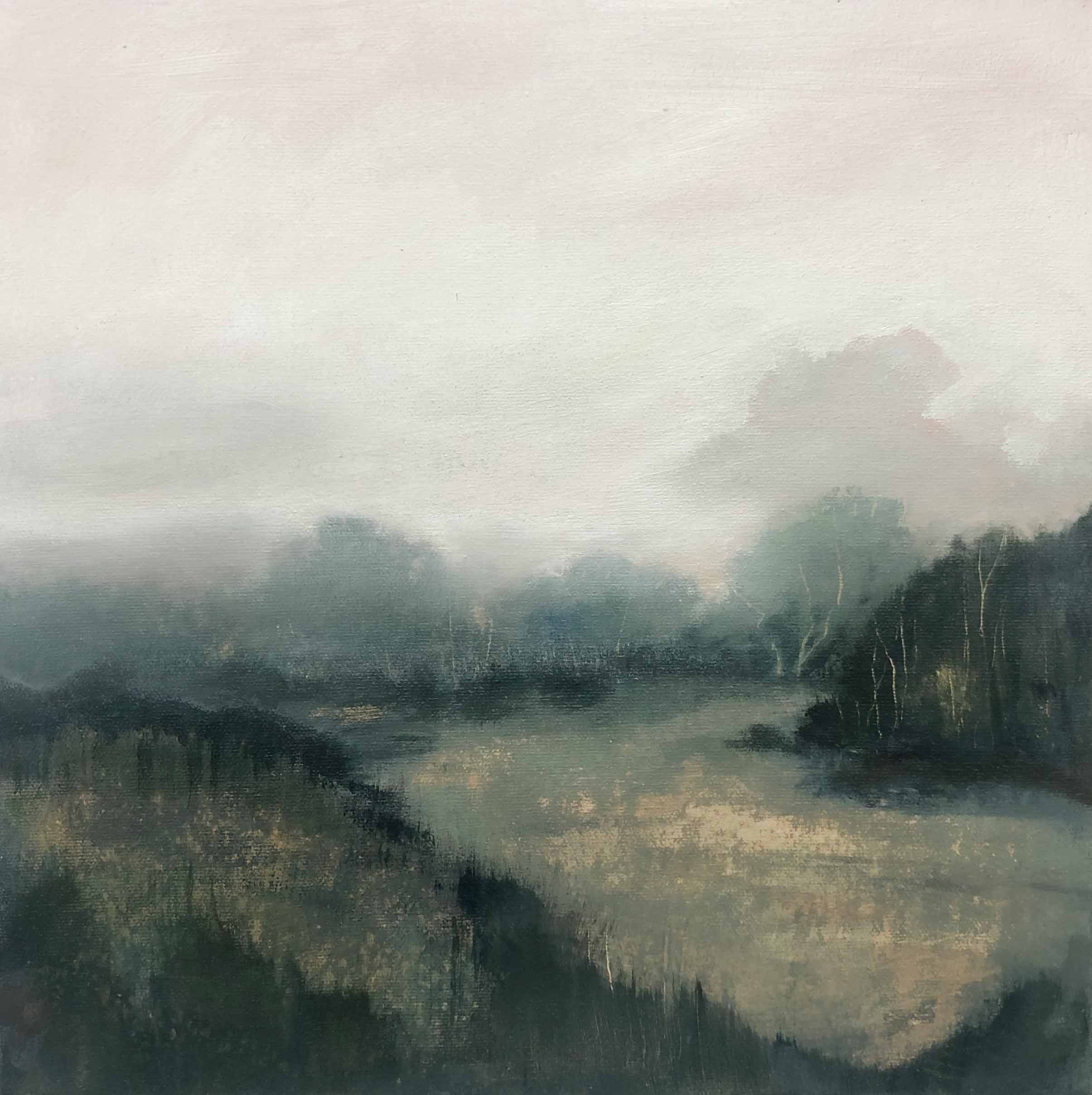 Grove, 12" x 12", Acrylic