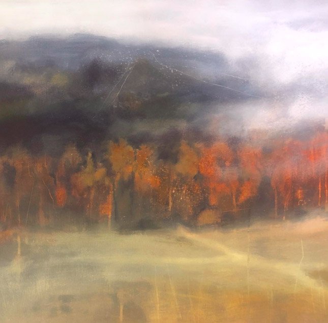 Harvest, 30" x 30", Acrylic