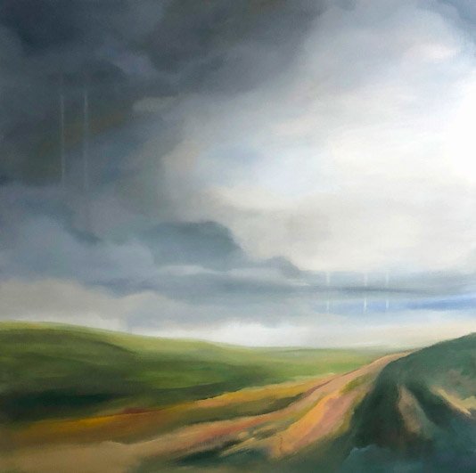 Homage, 30" x 30", Acrylic