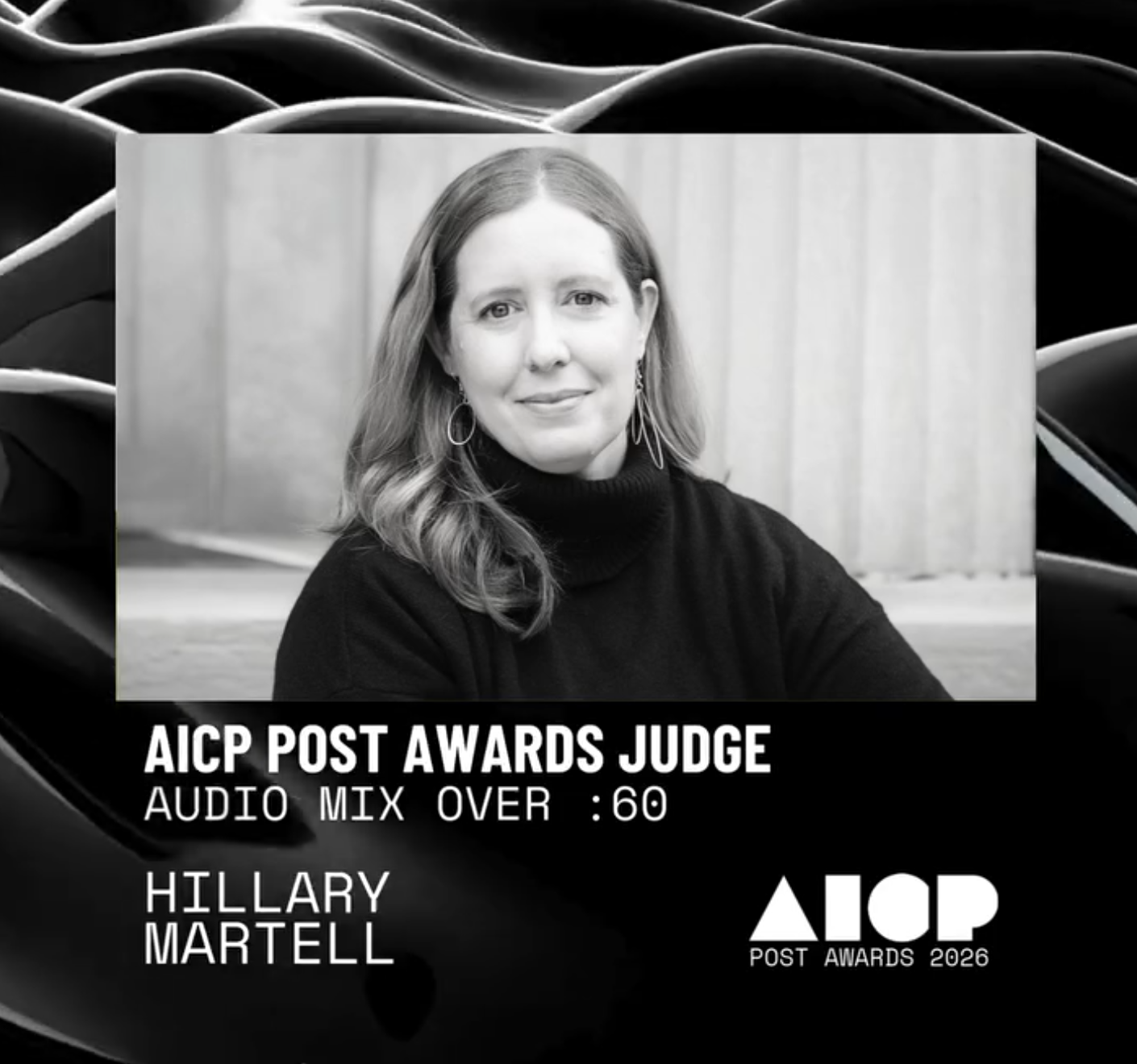  
Hillary Martell on Instagram: "So excited to announce that I have been asked to help judge the @theaicp awards for audio mix over :60. 🎉 Only one more week to get entered. Can't wait to hear all the entries and honored to represent @soundgoods.tv 