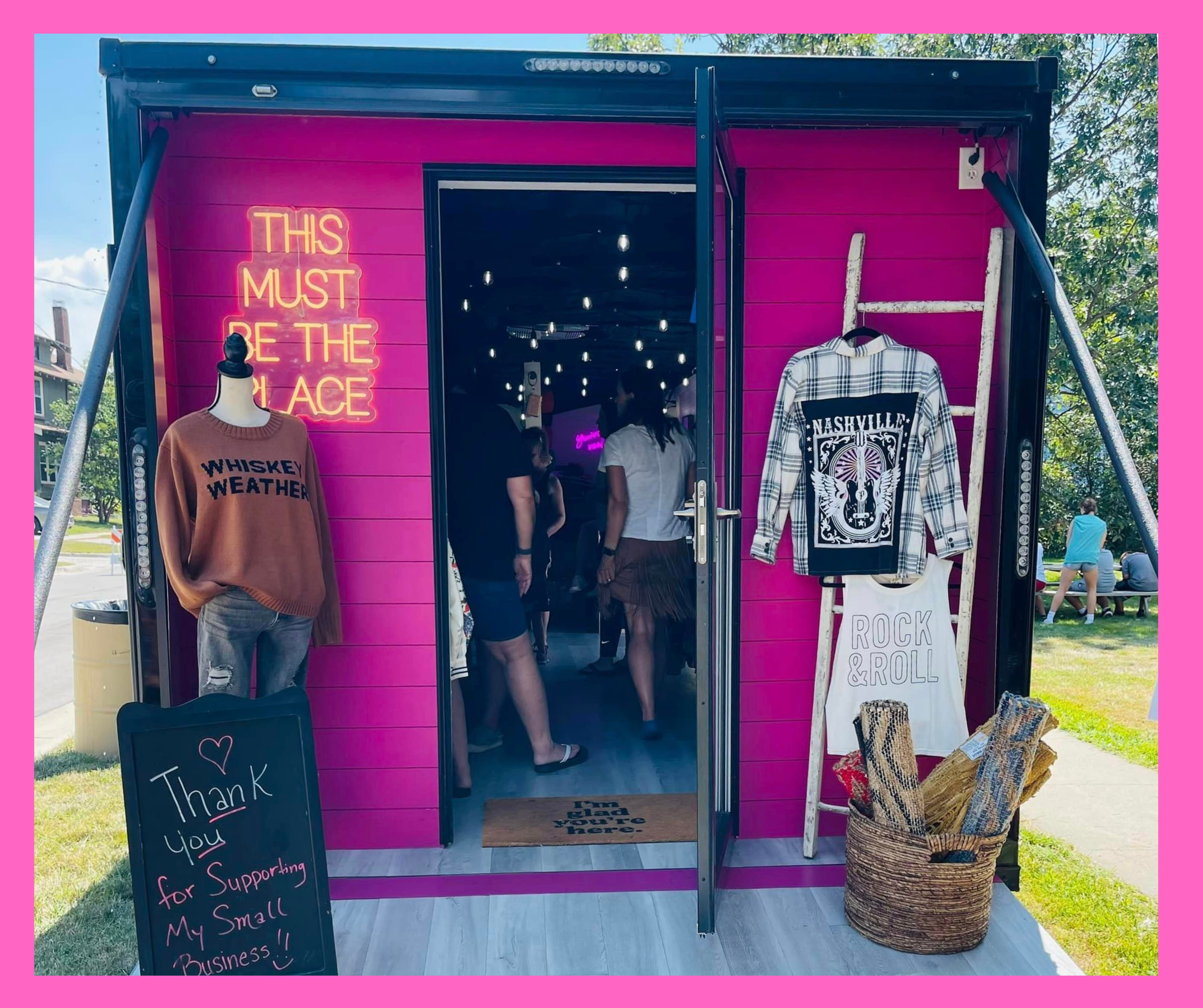 1 Year Anniversary Celebration Shop &amp; Sip