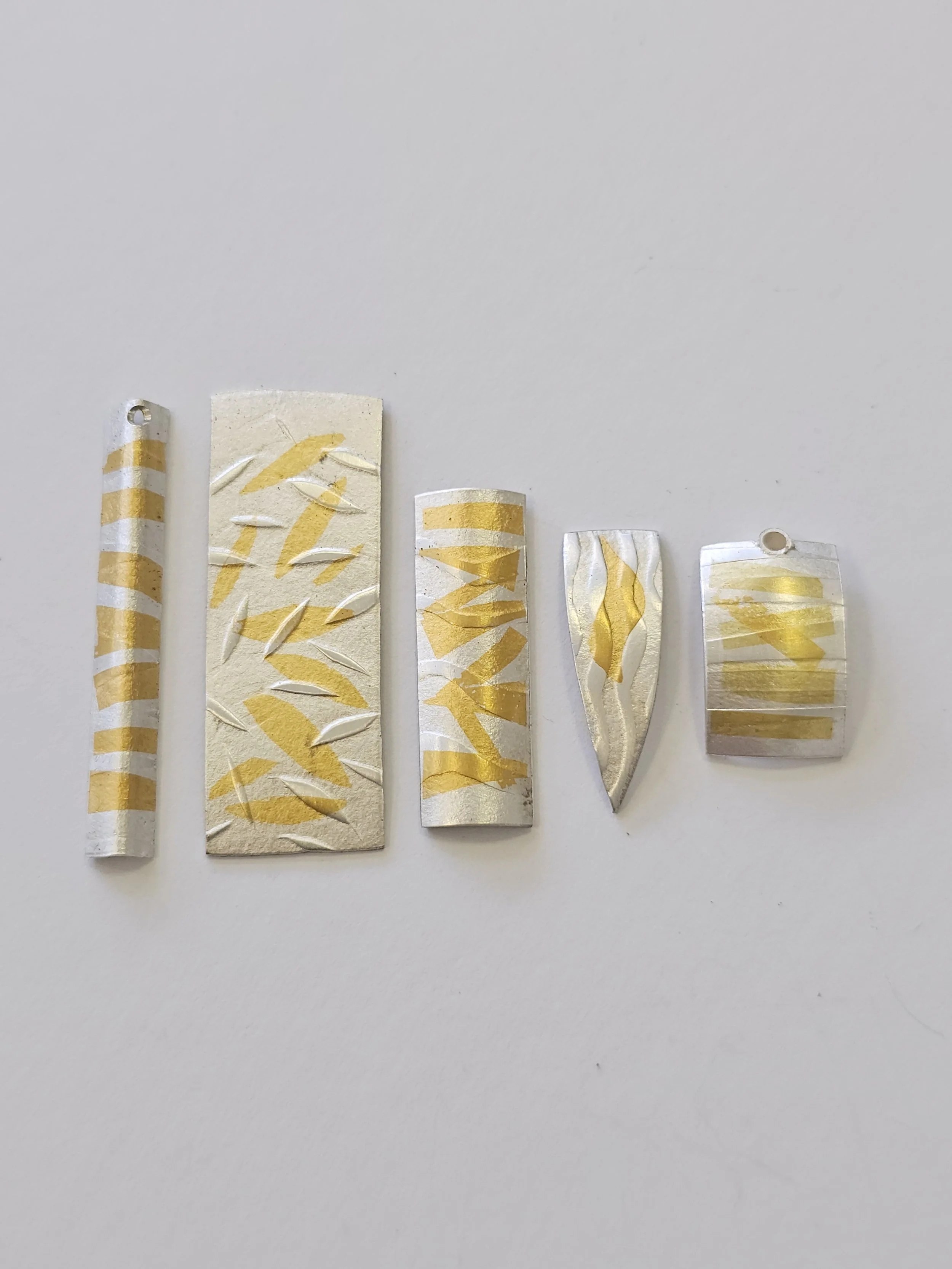 Keum Boo (24ct gold foil) Earring or Pendant Workshop - Saturday 20th February