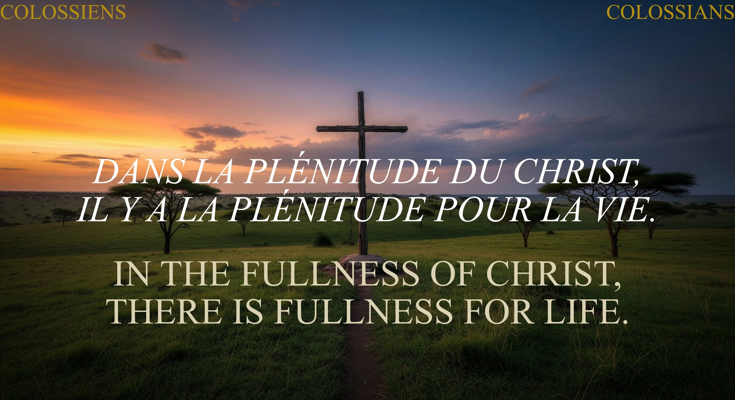Christ Alone Fulfills (Christ Seul Accomplit)