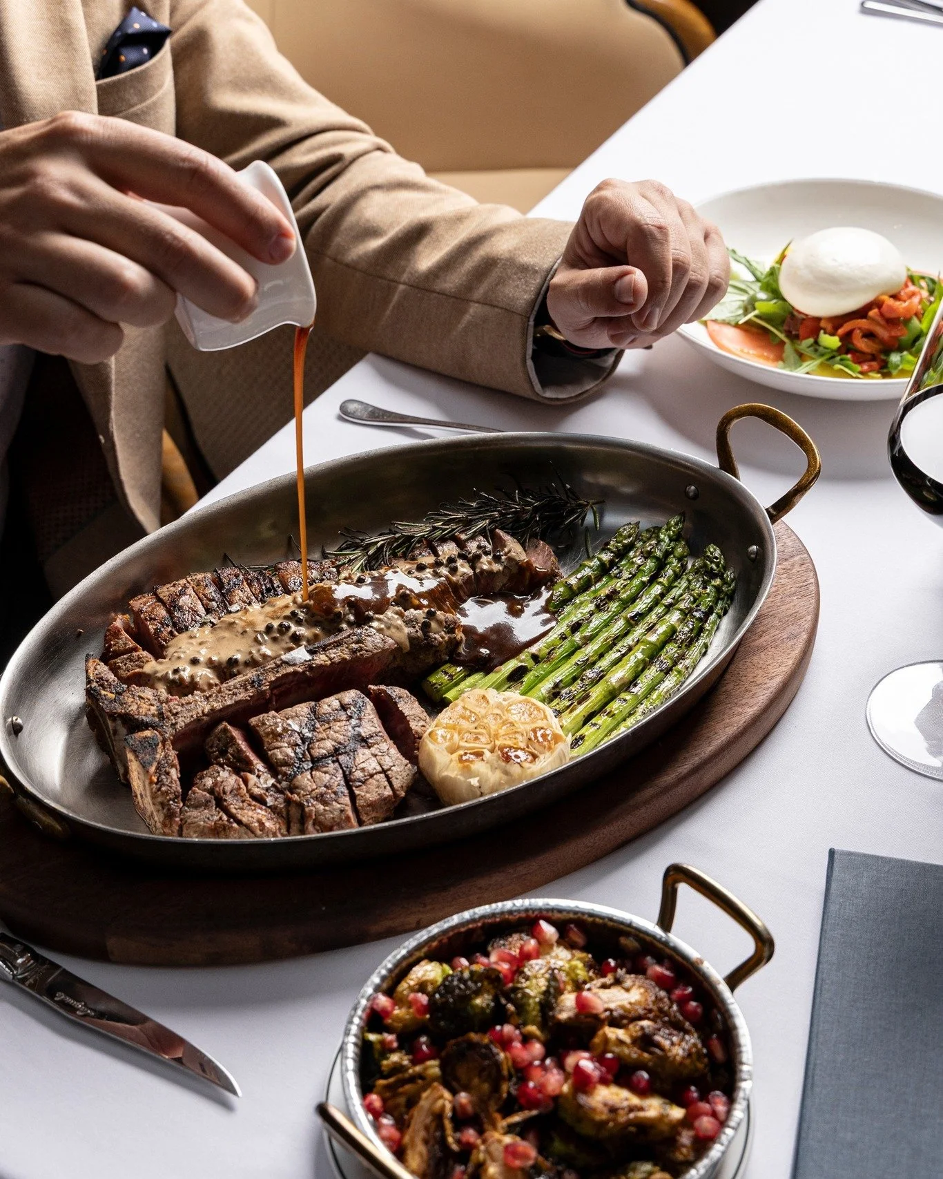 The perfect steak comes down to detail &mdash; precise grilling, rich flavor and a finish that brings it 
all together.