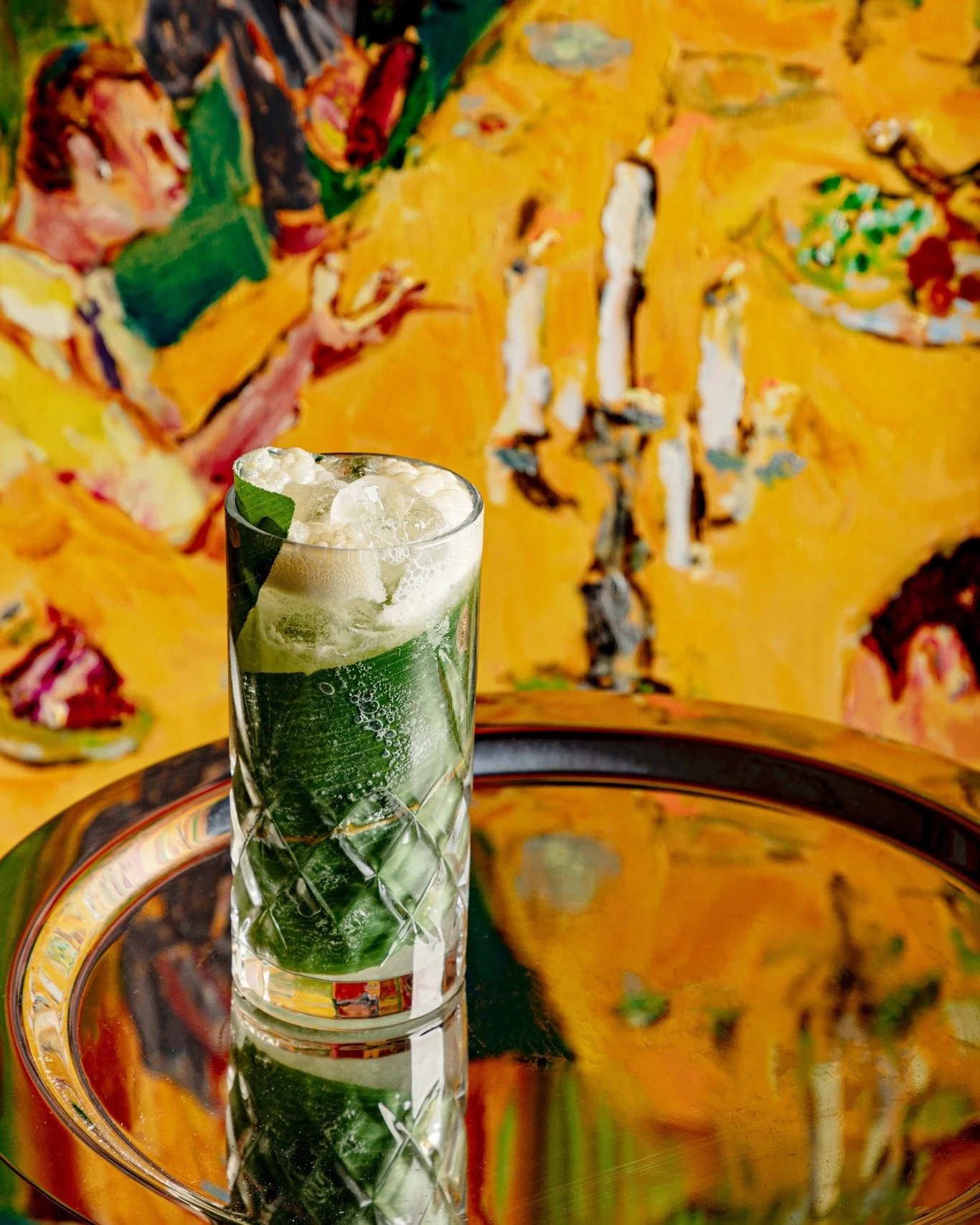Not A Hollywood Movie &mdash; Vodka Ketel One, vanilla, passion fruit, almond orgeat, lime. 
Tropical notes, soft vanilla, and a bright citrus edge.
