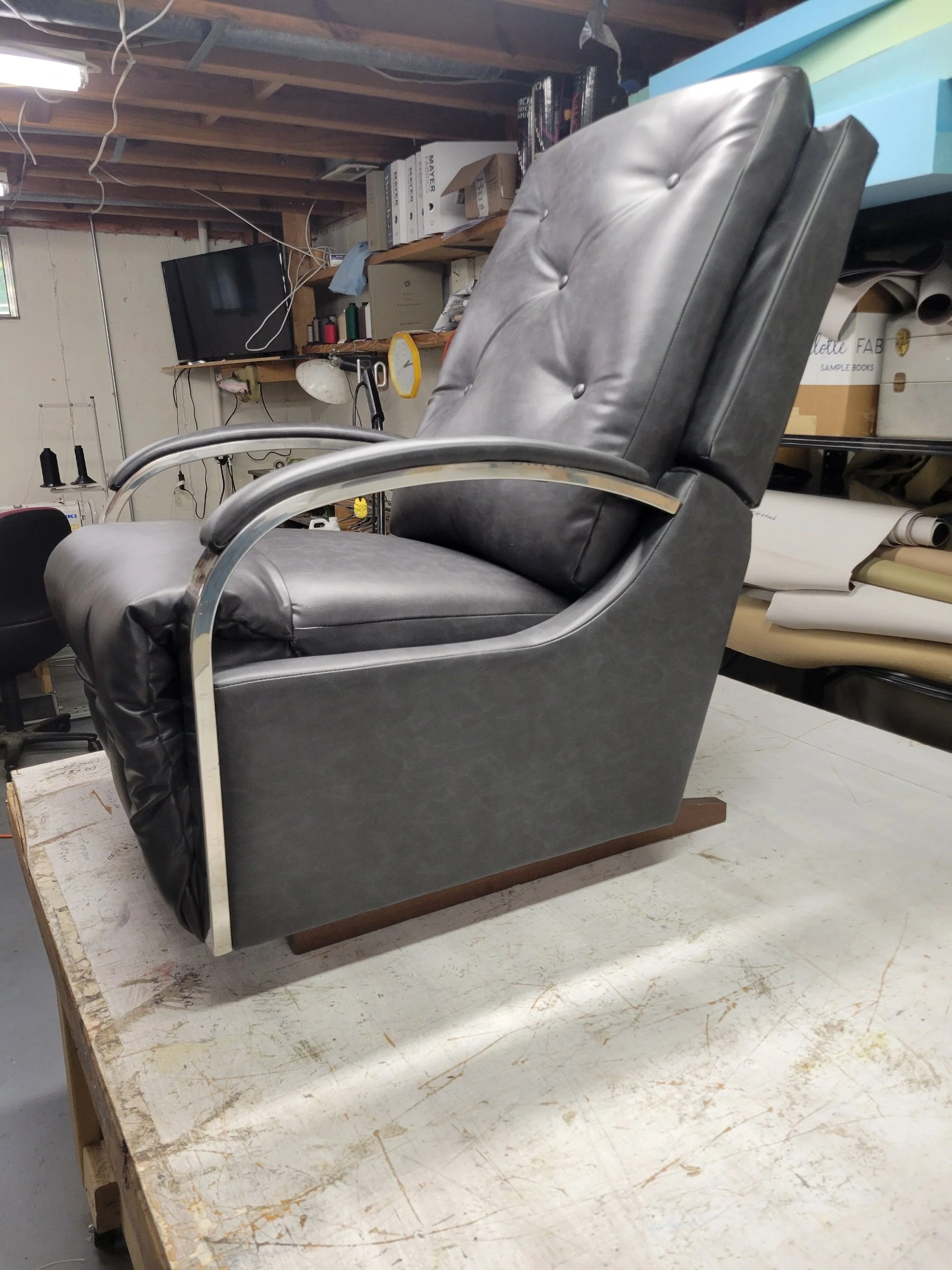 Reupholstered Lazy Boy Recliner