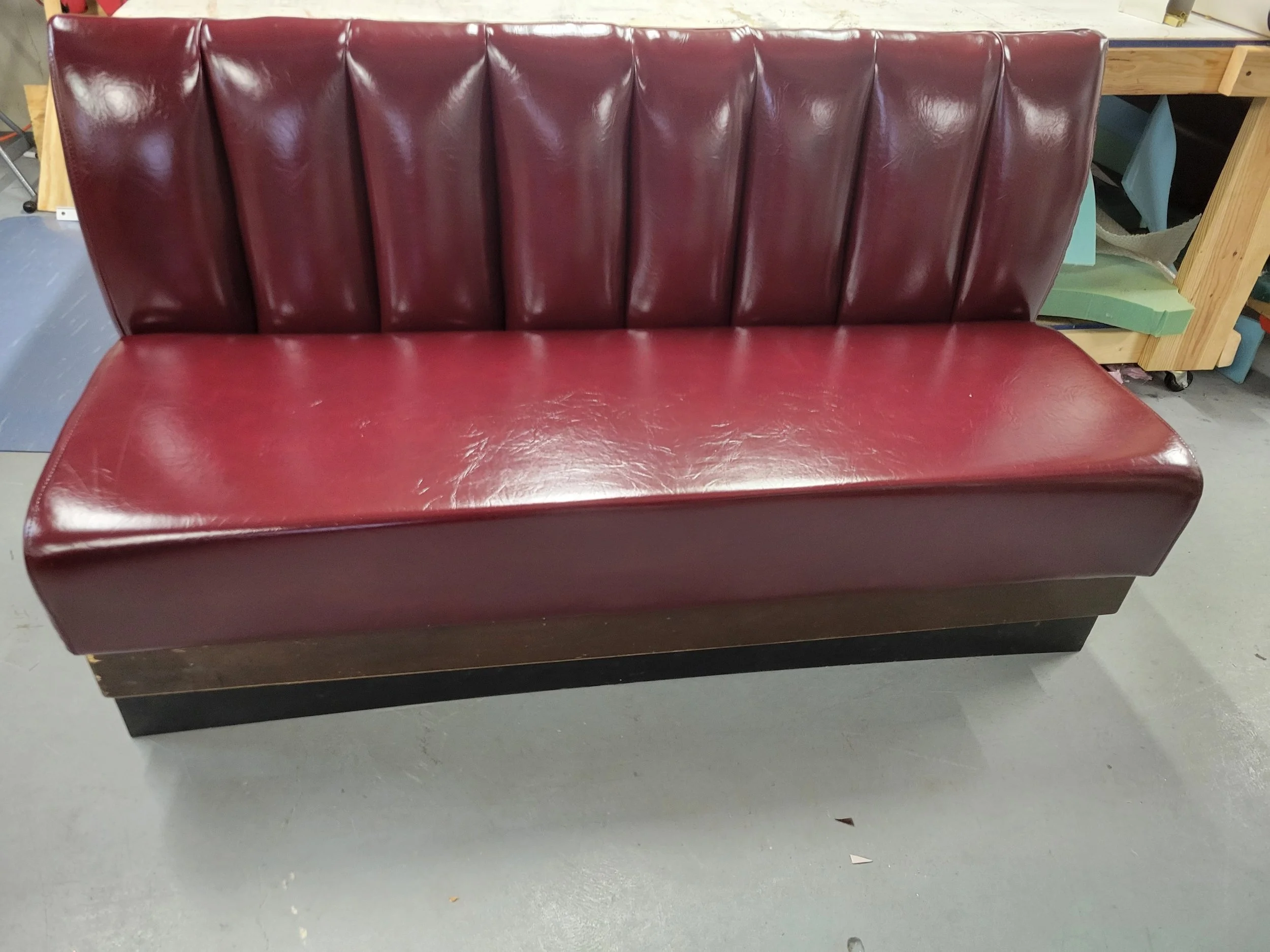 Charleston Channel back  Booths