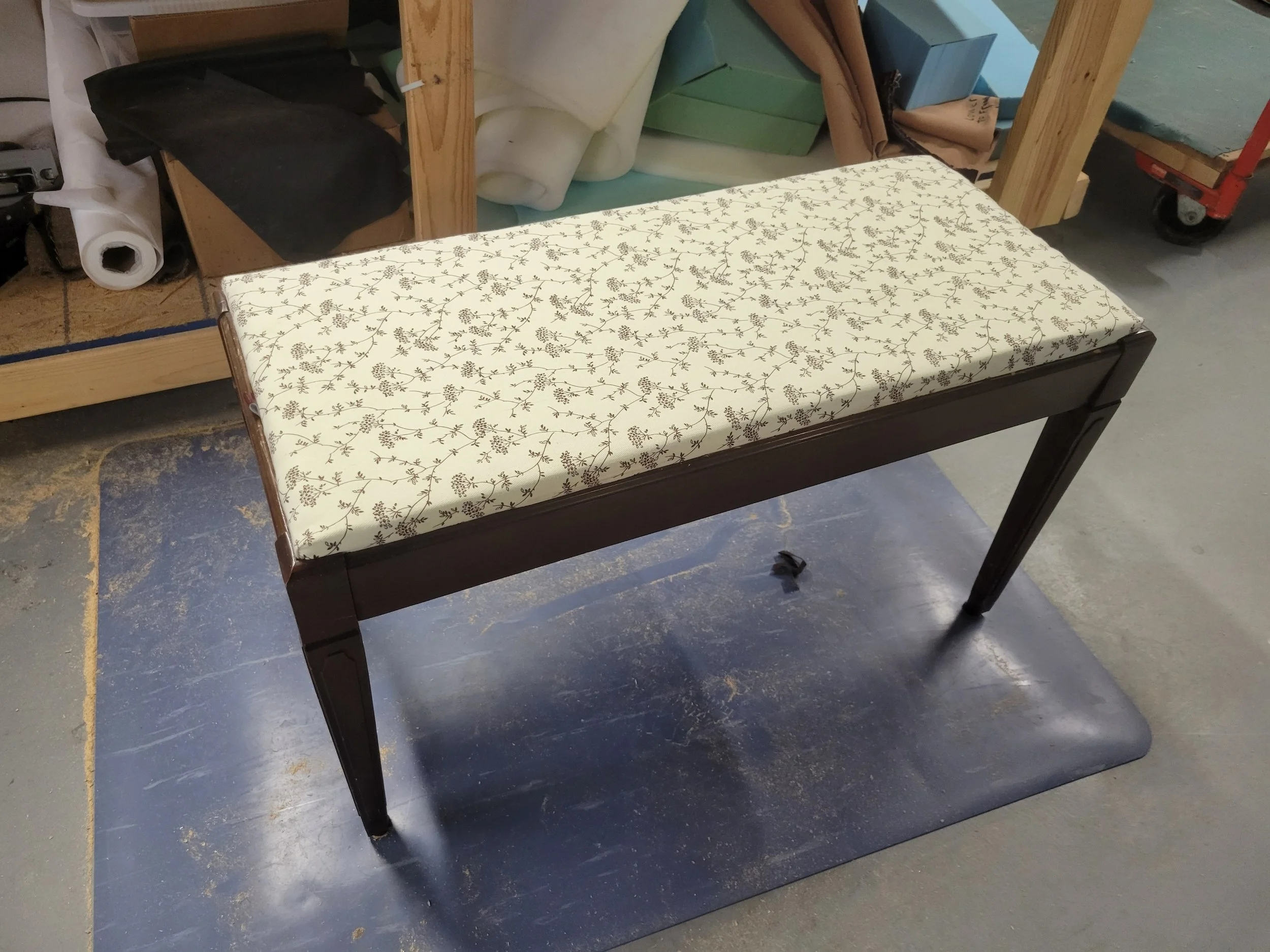 Piano Bench Completed