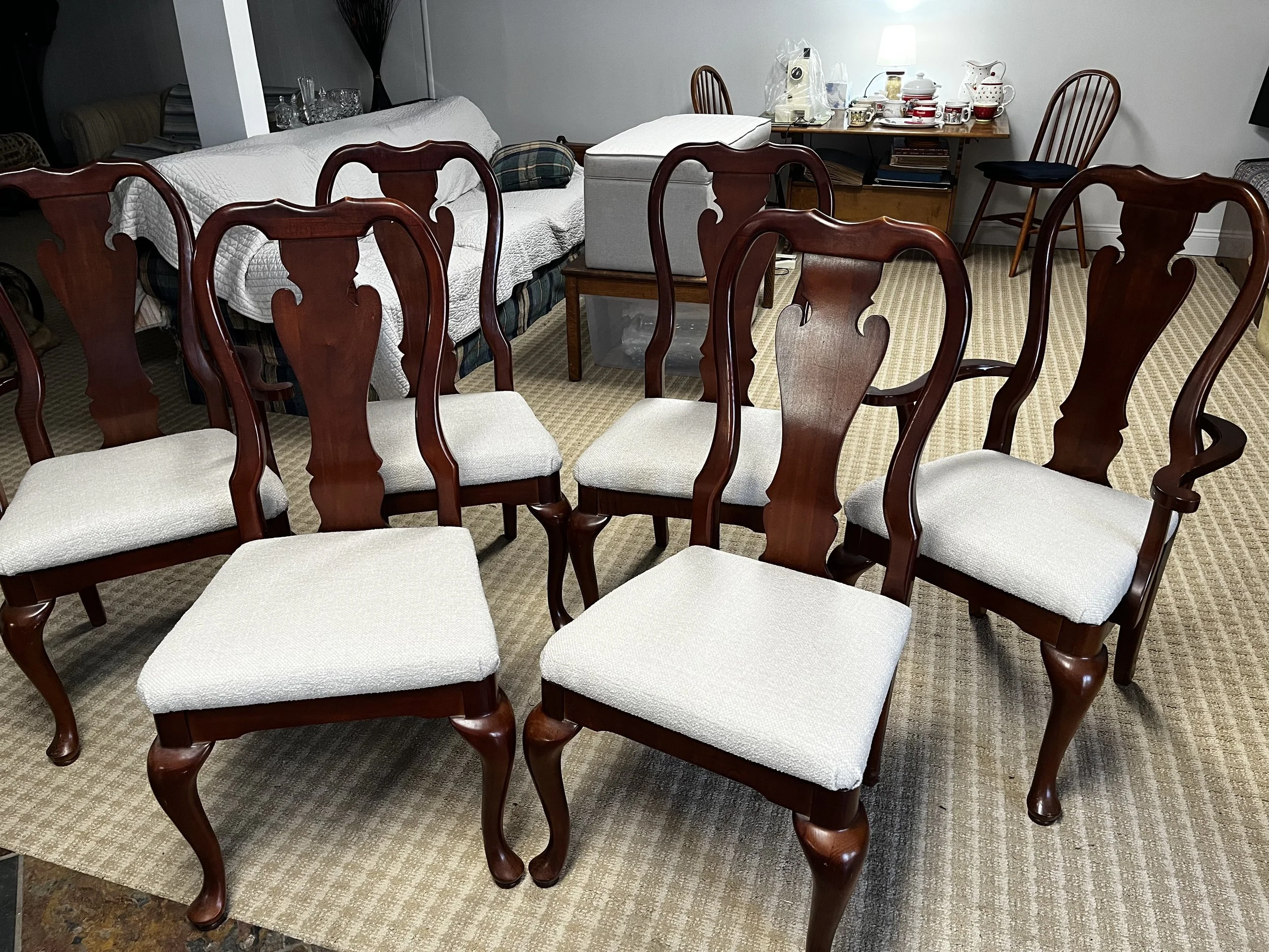 Completed dining set