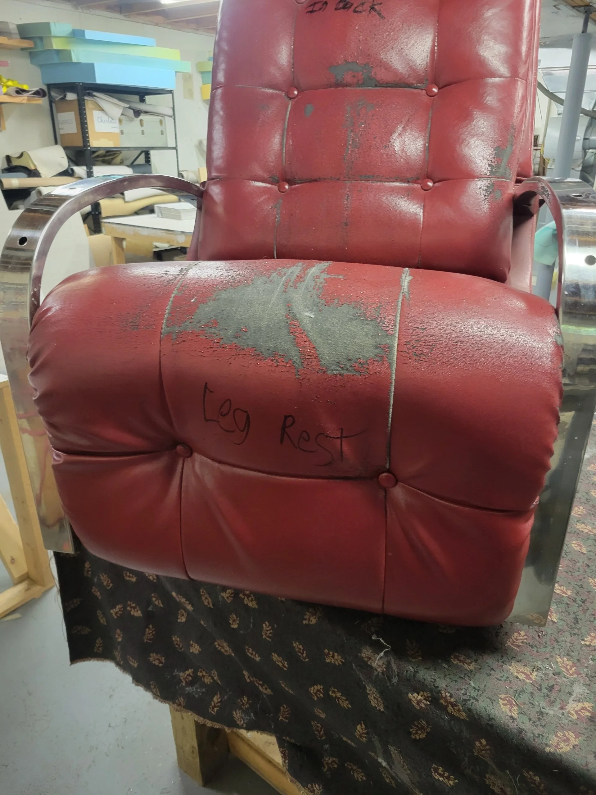 Damaged Lazy Boy Recliner