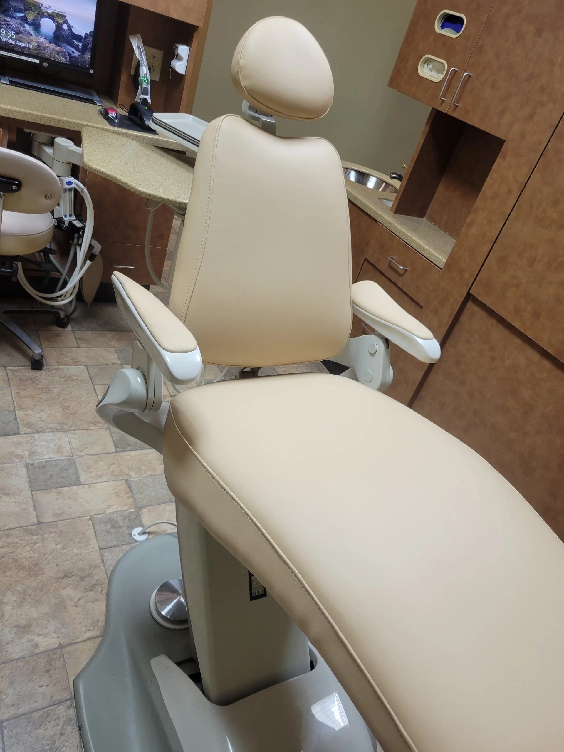 One of three completed