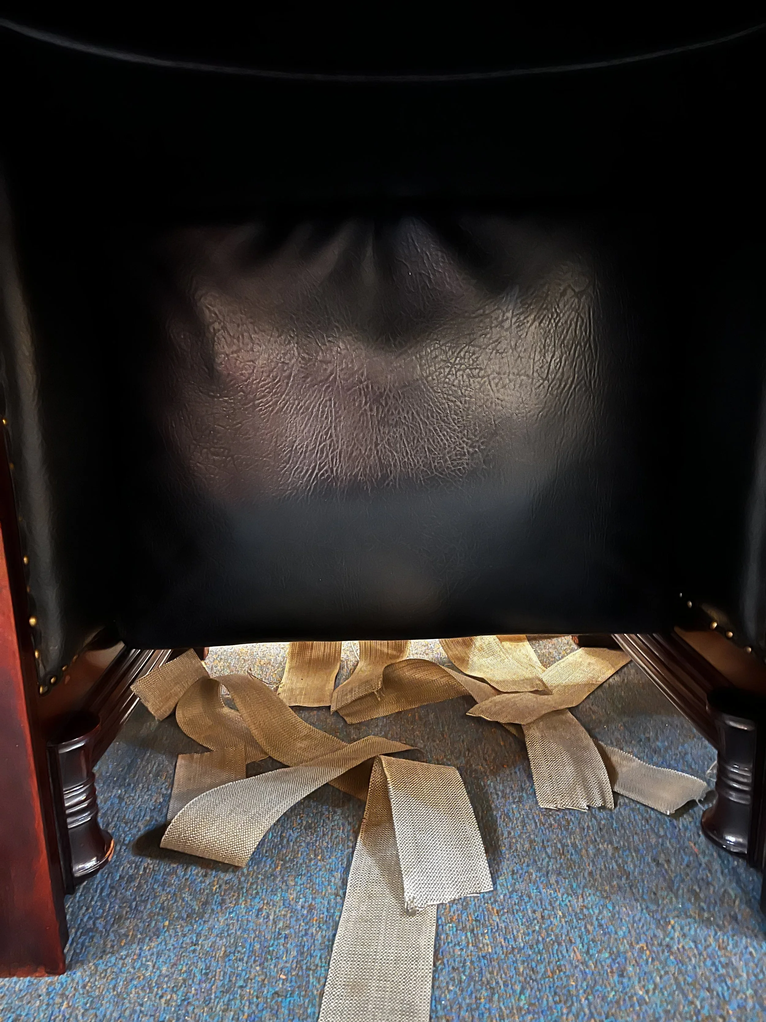 Replacing 100 year old Lodge upholstery