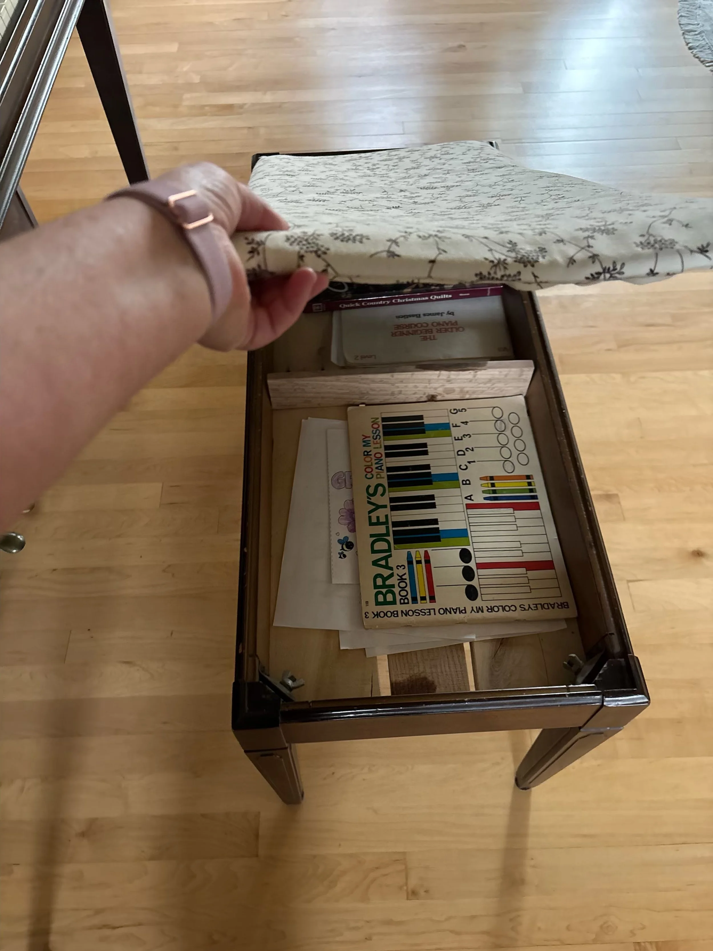 Piano bench replace board and foam