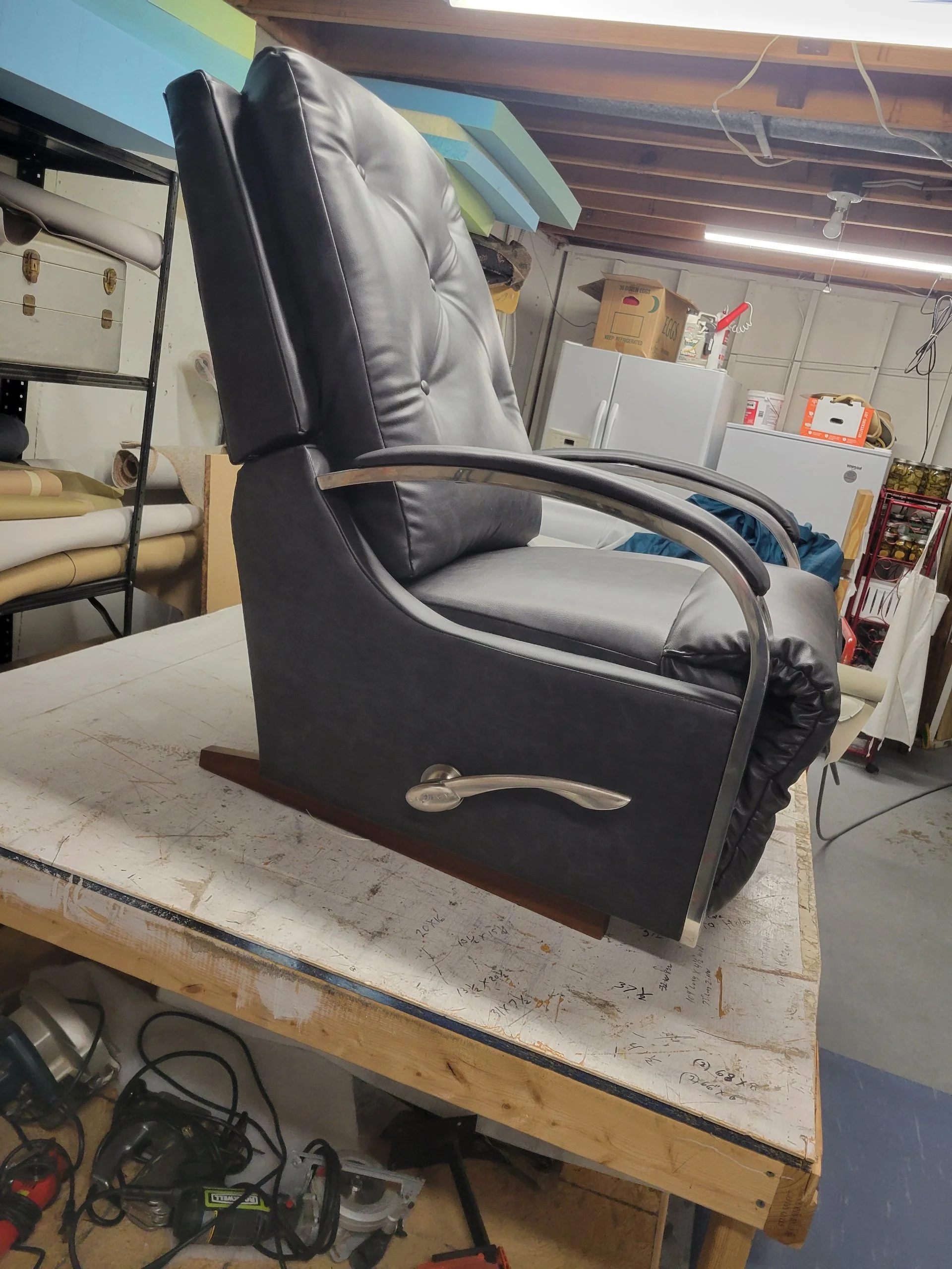 Reupholstered Lazy Boy Right Side