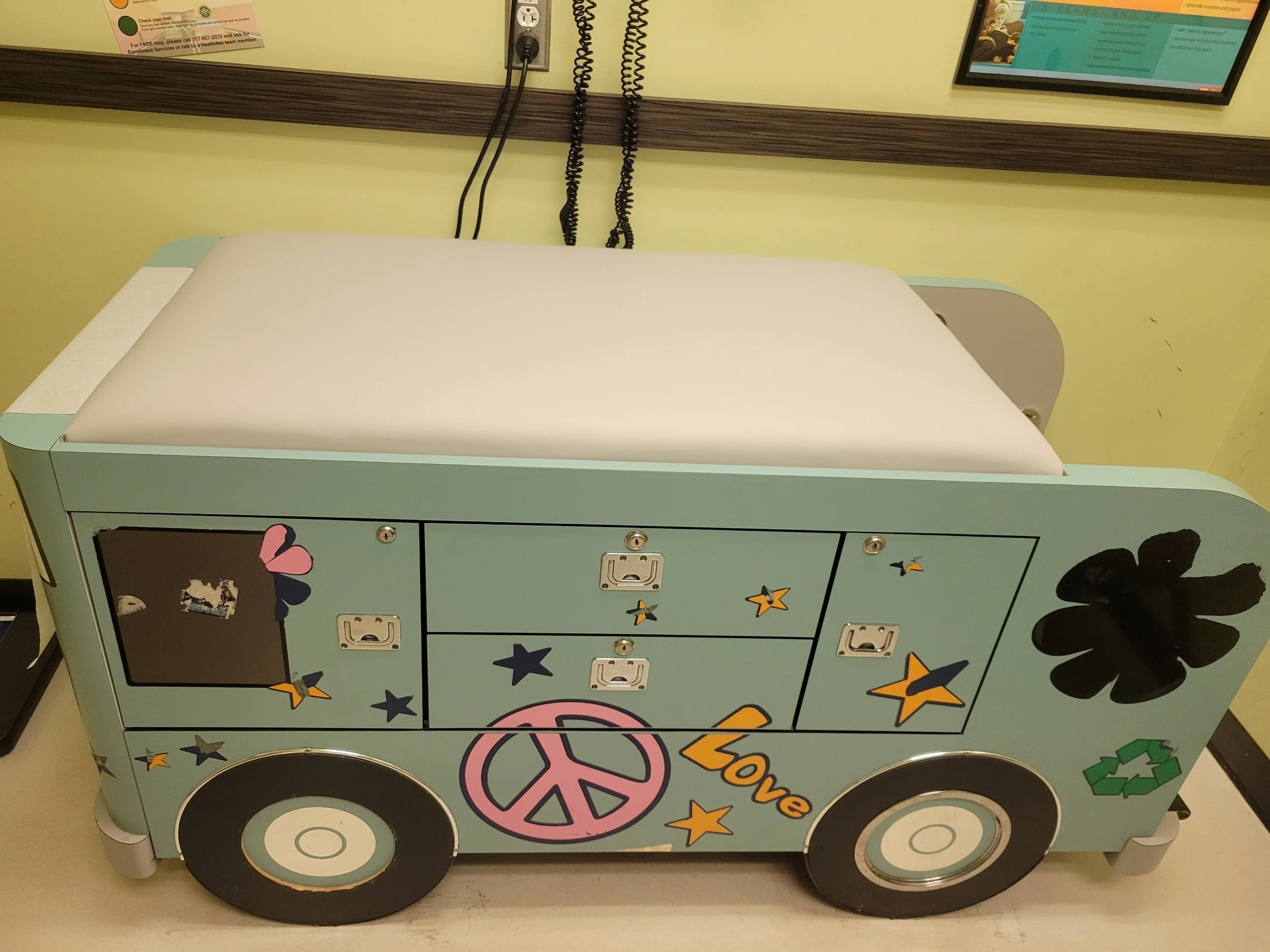 Healthtex Pediatric Exam Beds