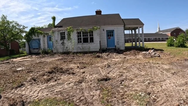 House demolition.