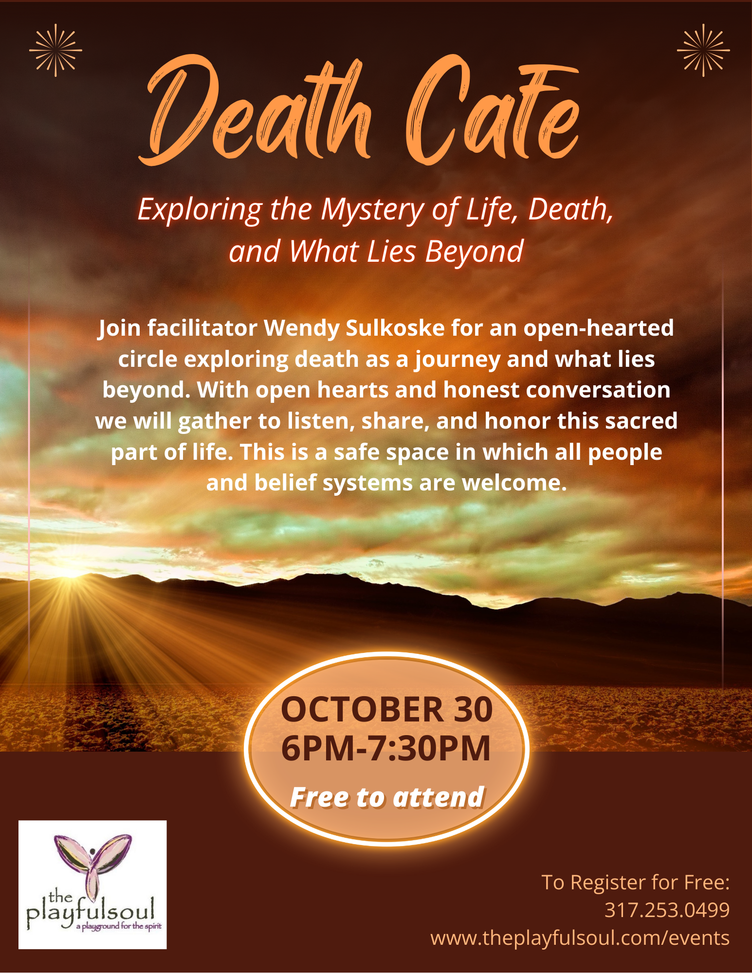 Death Cafe: Exploring the Mystery of Life, Death, and What Lies Beyond