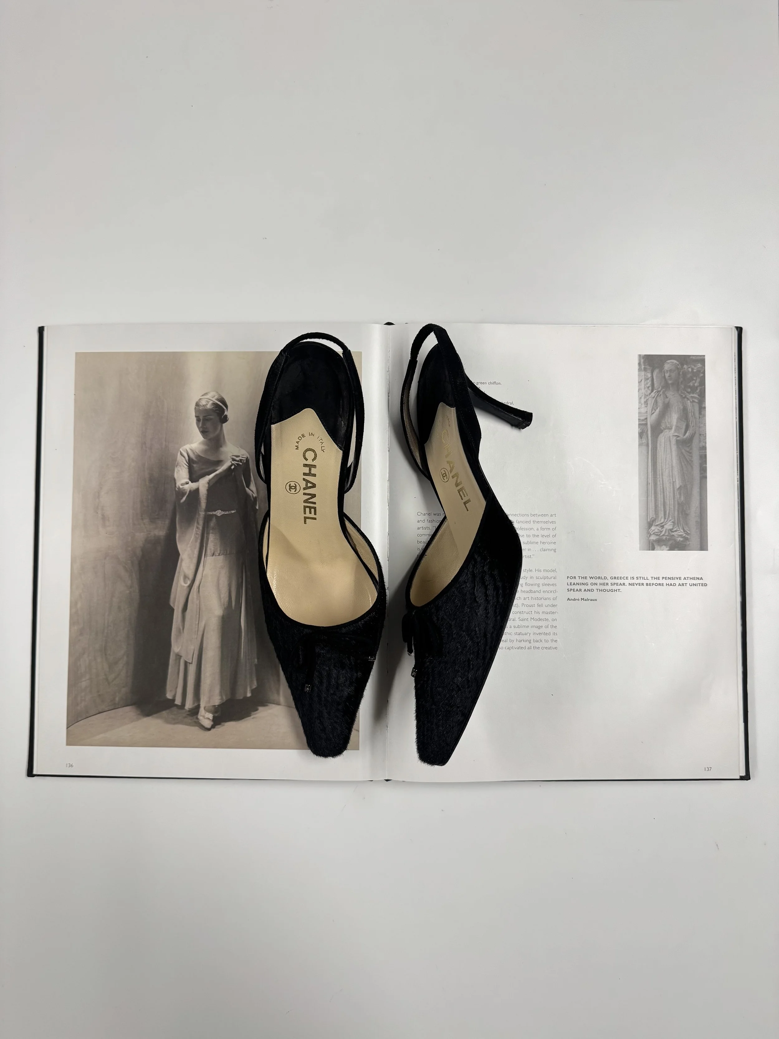 Chanel Ponyhair Slingbacks - Size 38