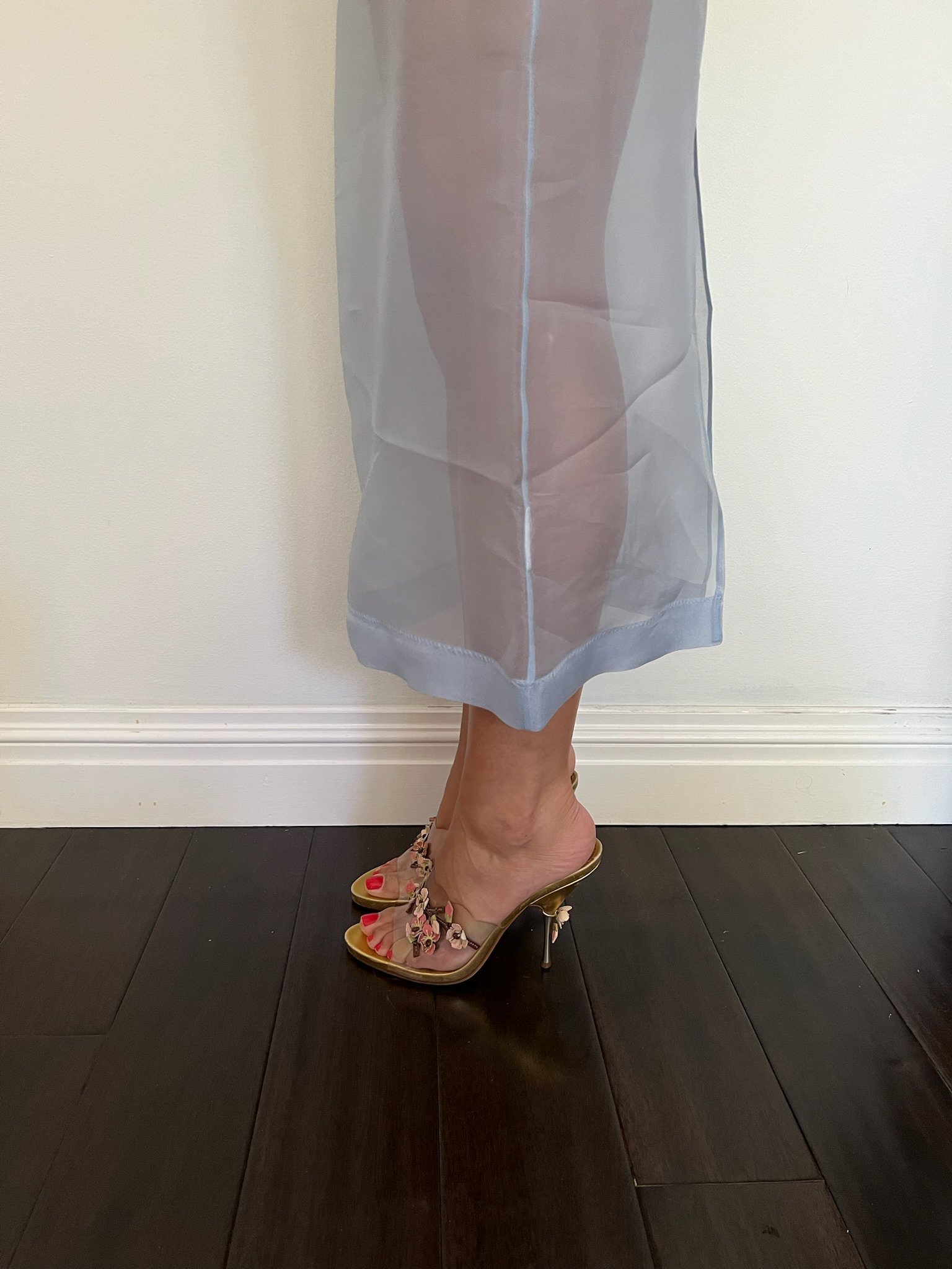 Prada Floral Heels - Size 36.5 - GIMI RARITY