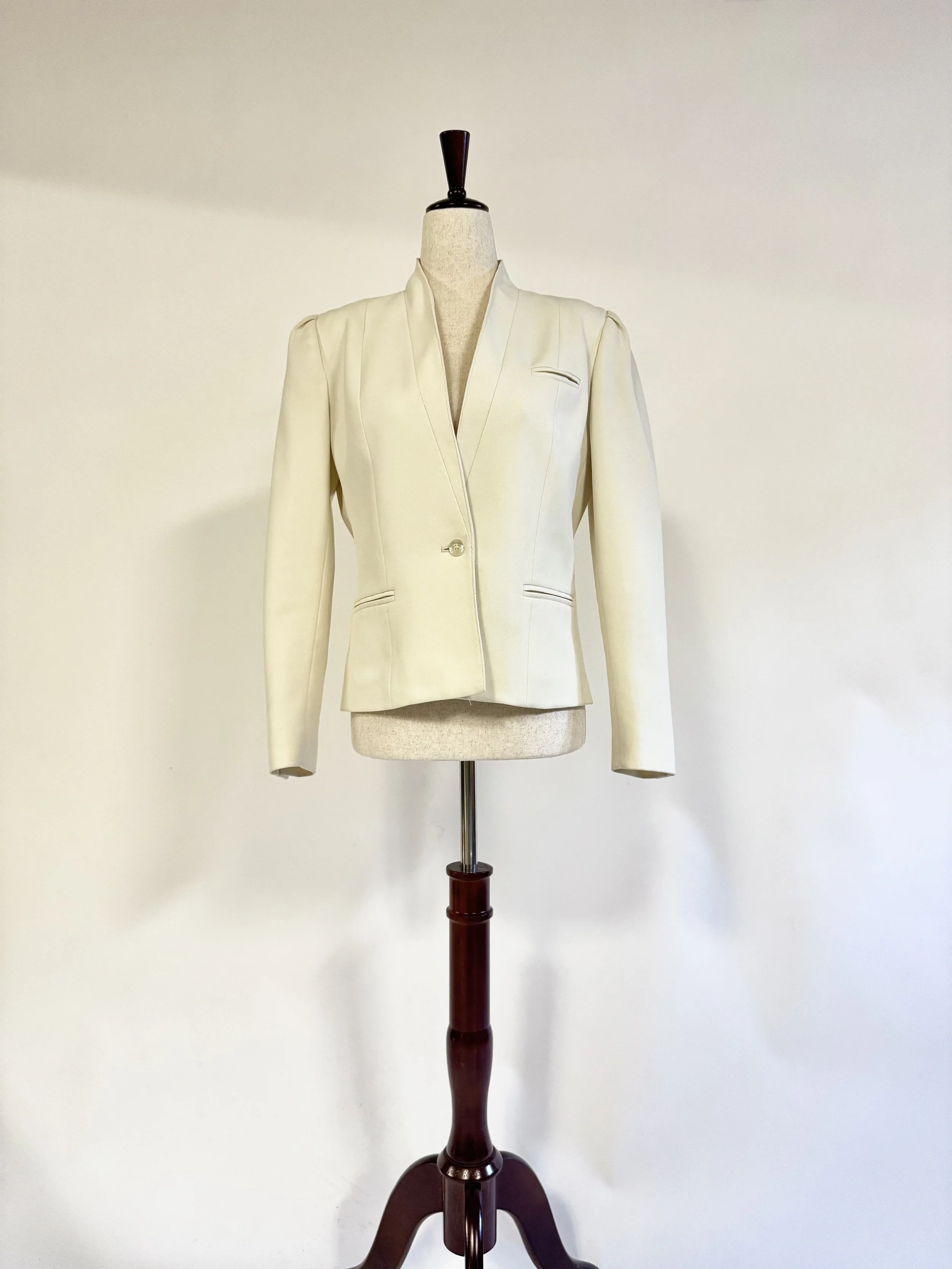 Vintage Cropped Blazer - GIMI RARITY