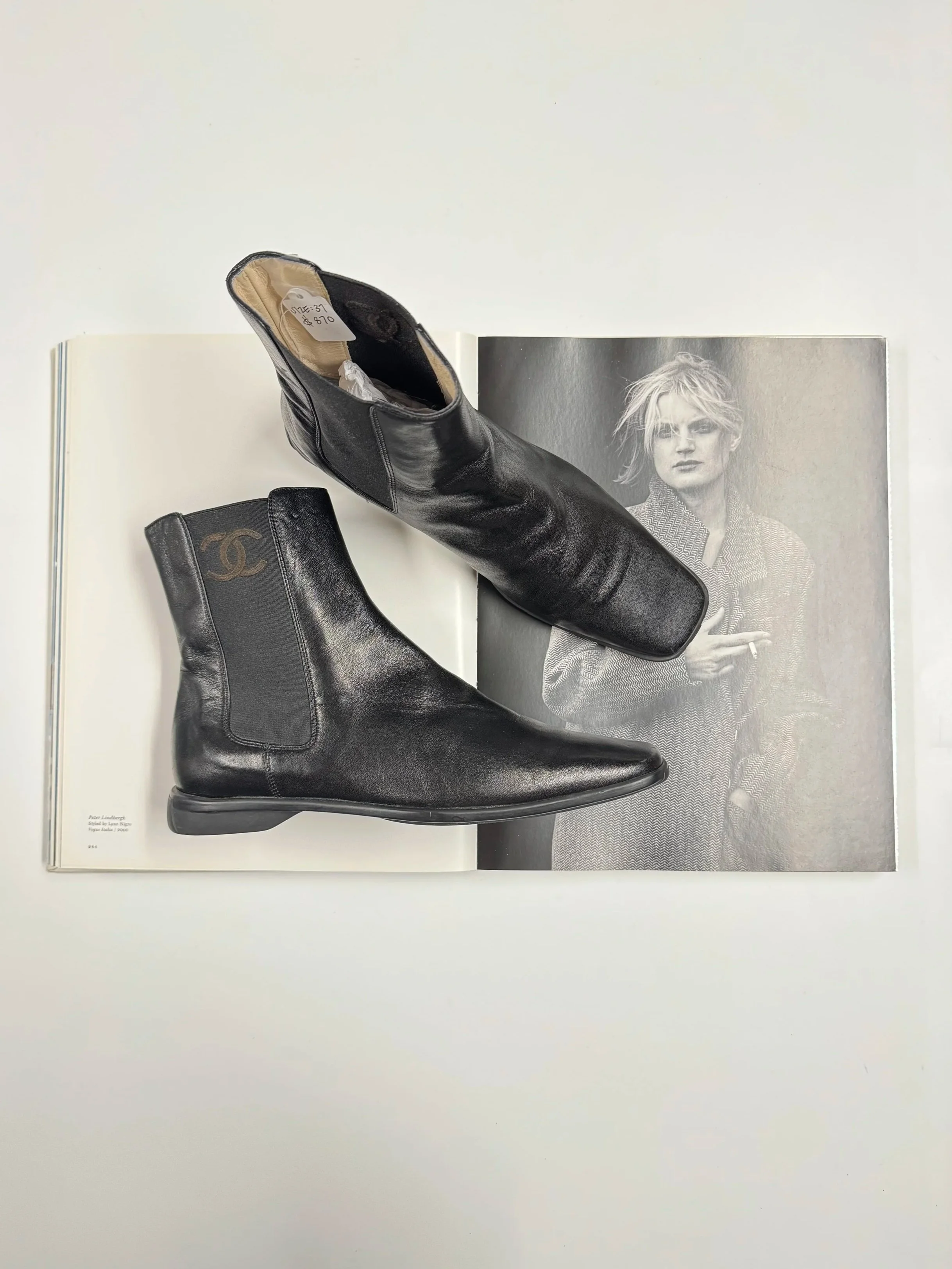 Chanel Chelsea Boots - Size 37 - GIMI RARITY