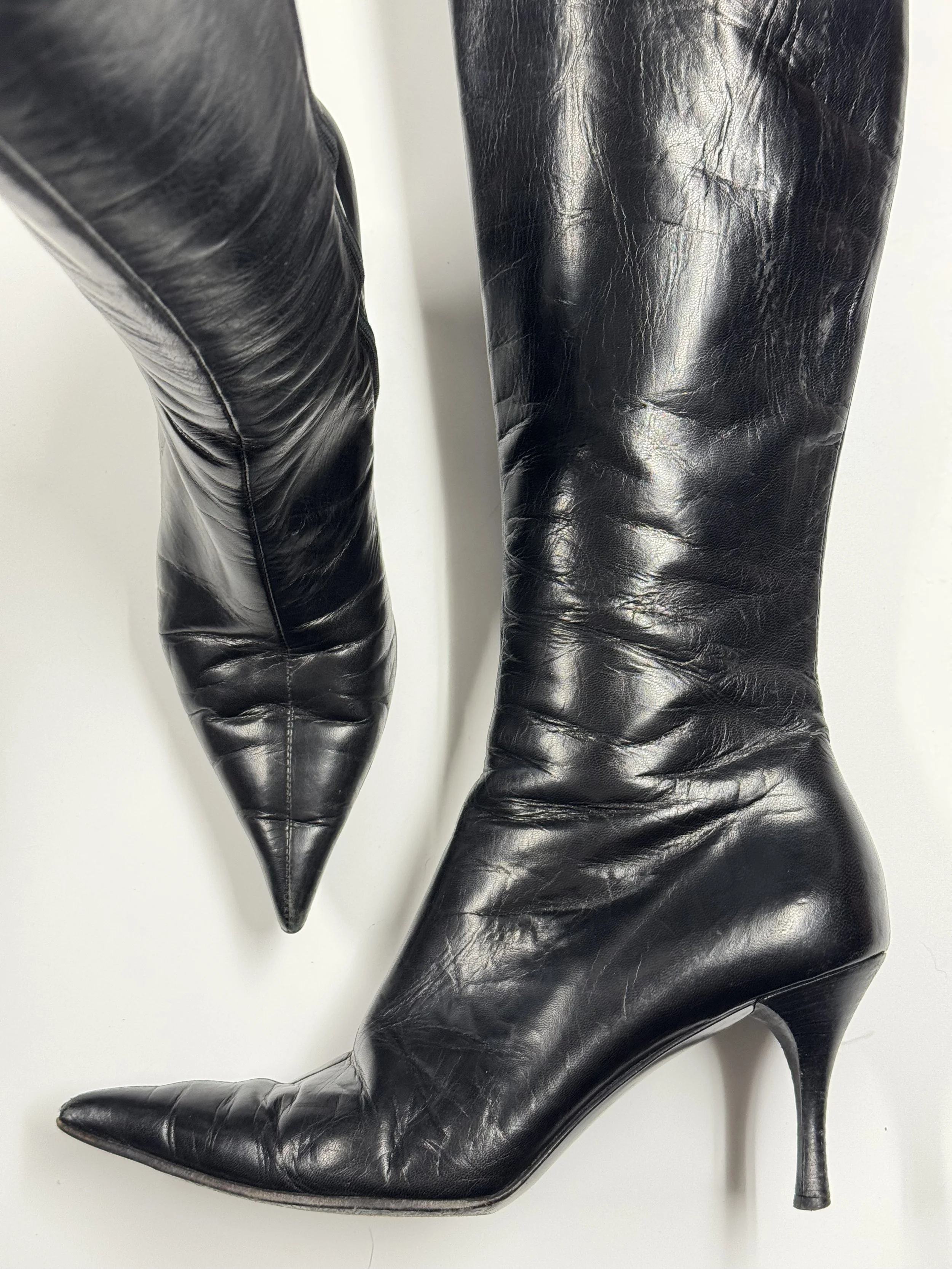 Gucci Pointed Toe Boots - Size 7 - GIMI RARITY