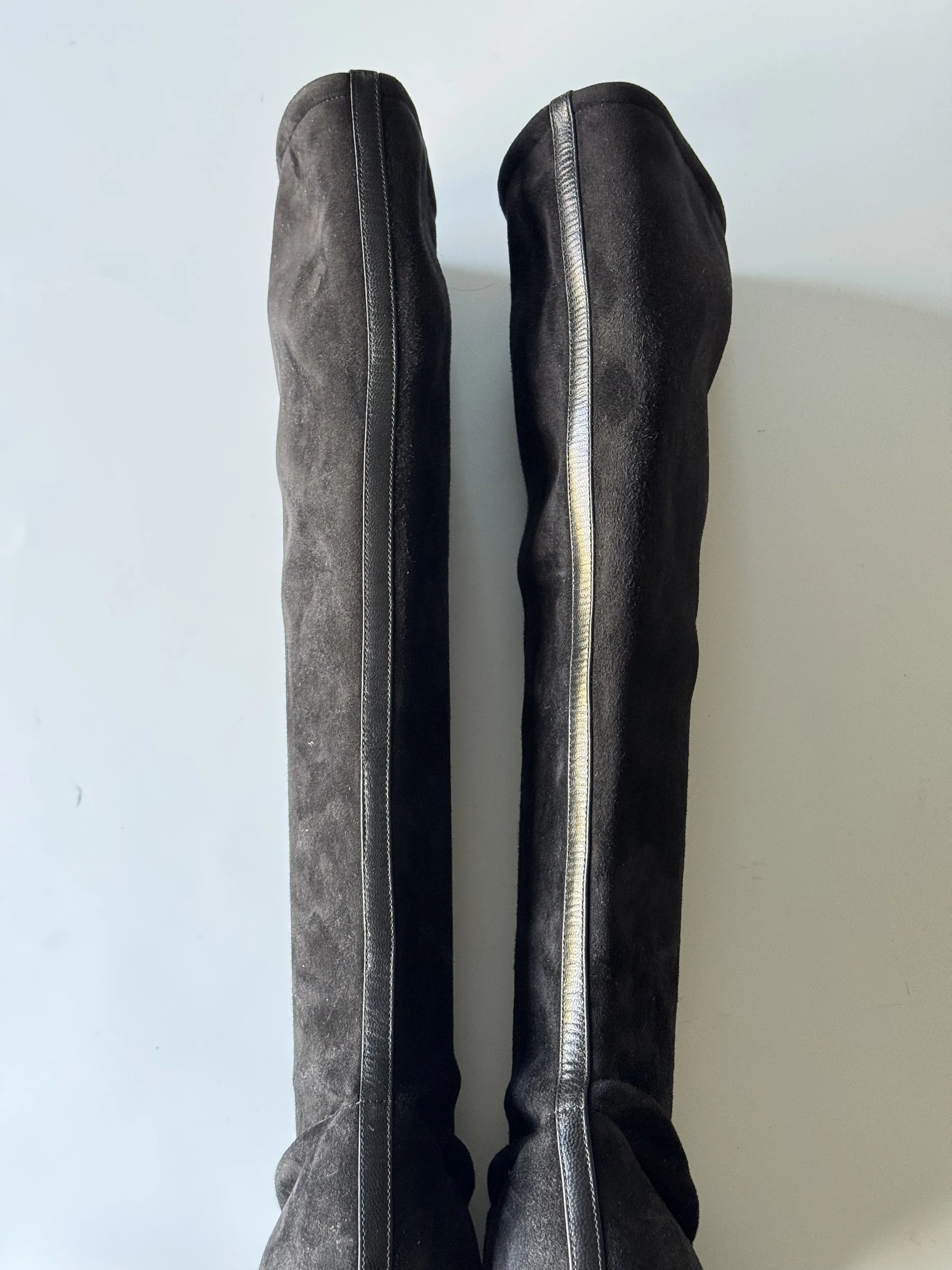 Jimmy Choo Suede Boots - Size 39.5 - GIMI RARITY