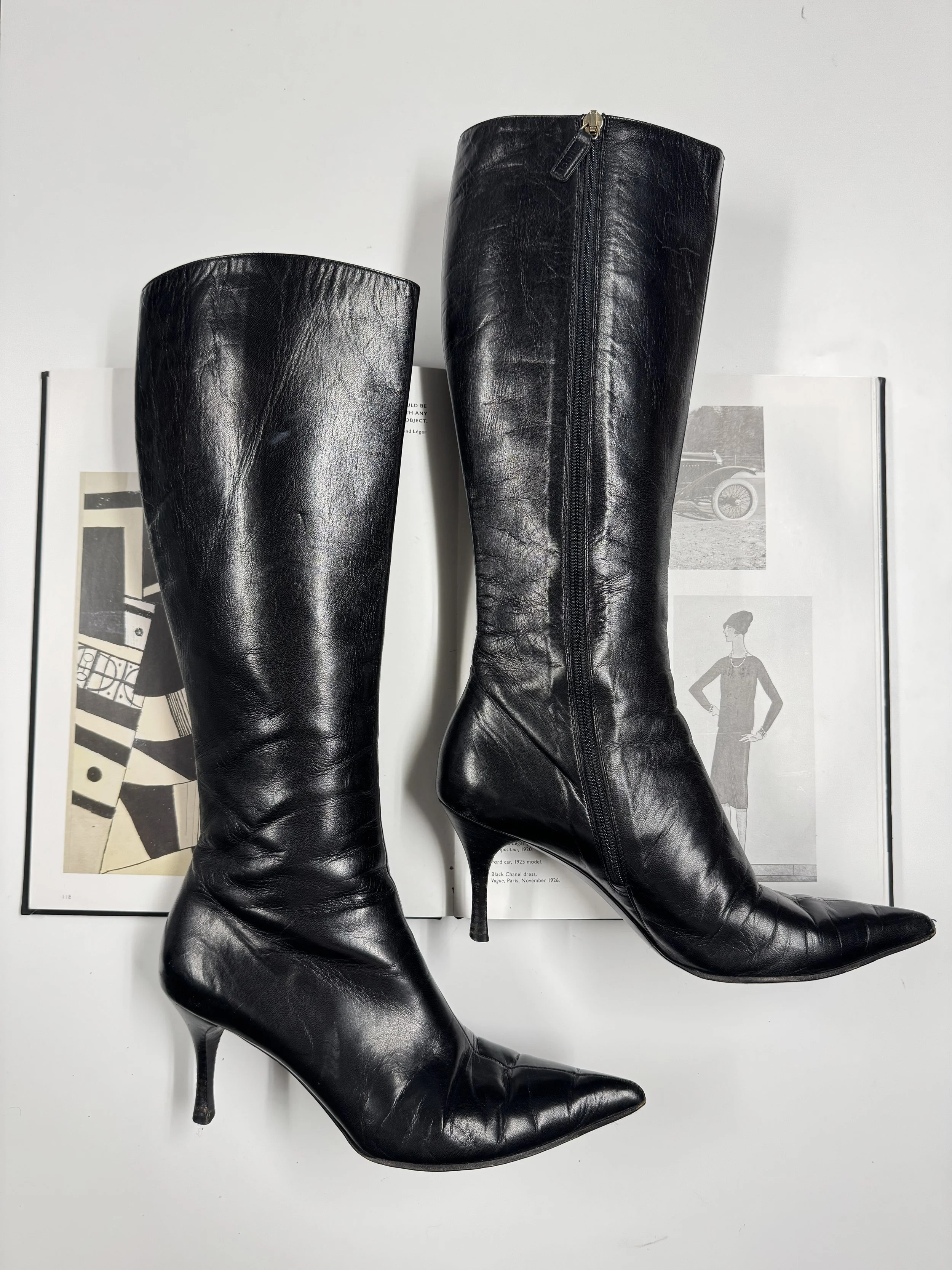 Gucci Pointed Toe Boots - Size 7