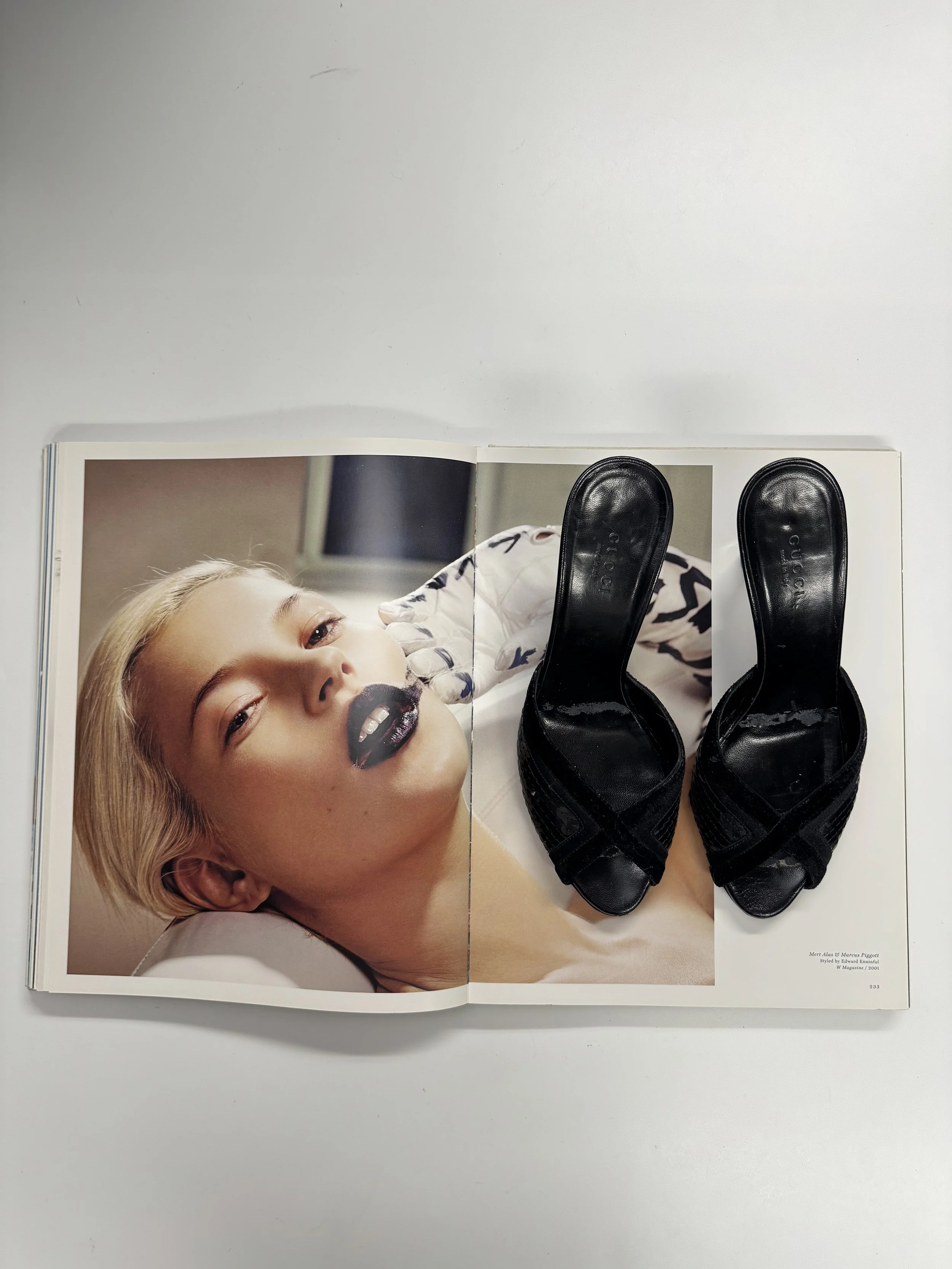 Gucci by Tom Ford Peep-Toe Mules - Size 7 - GIMI RARITY